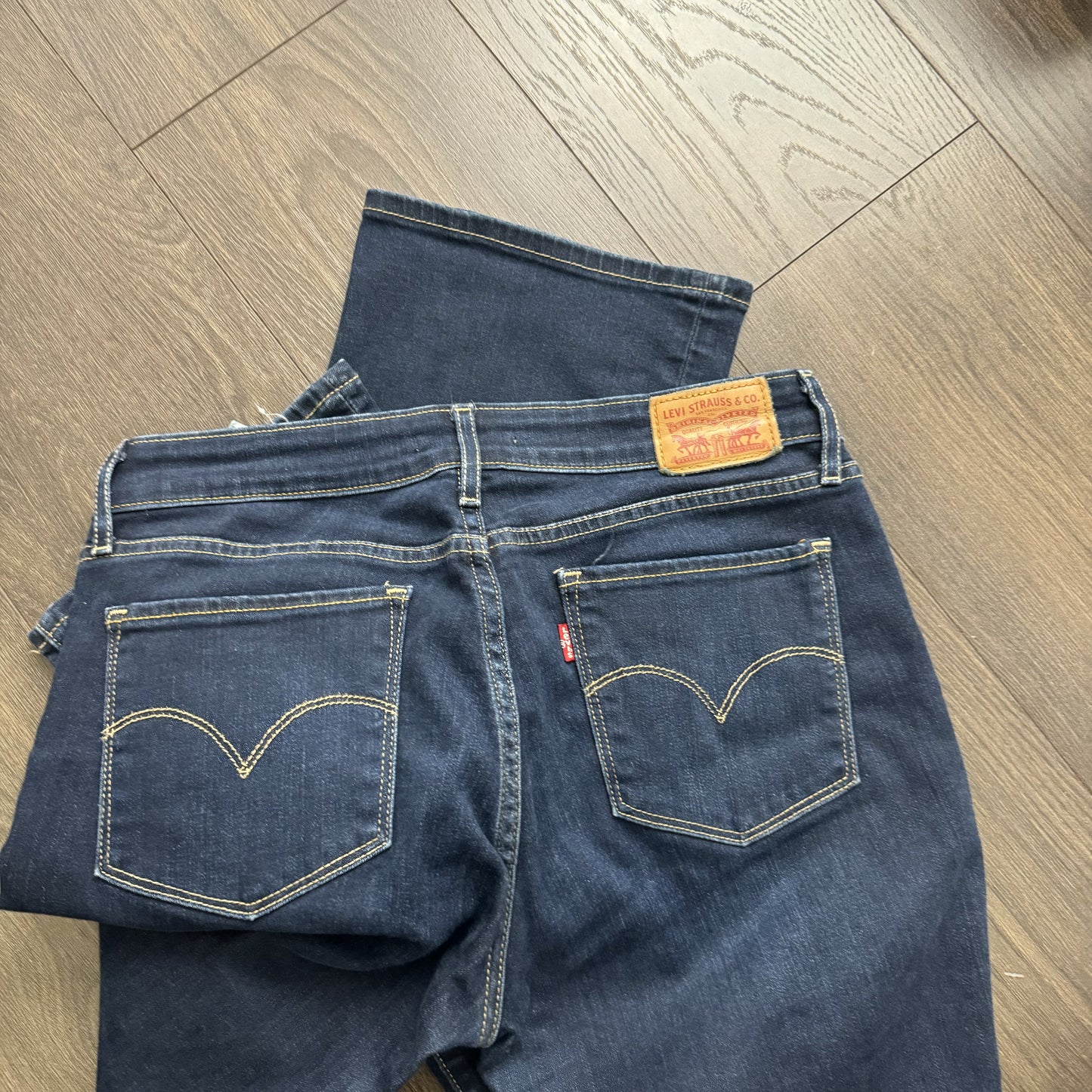 Levi's Dark Wash Bootcut Jeans – view 4
