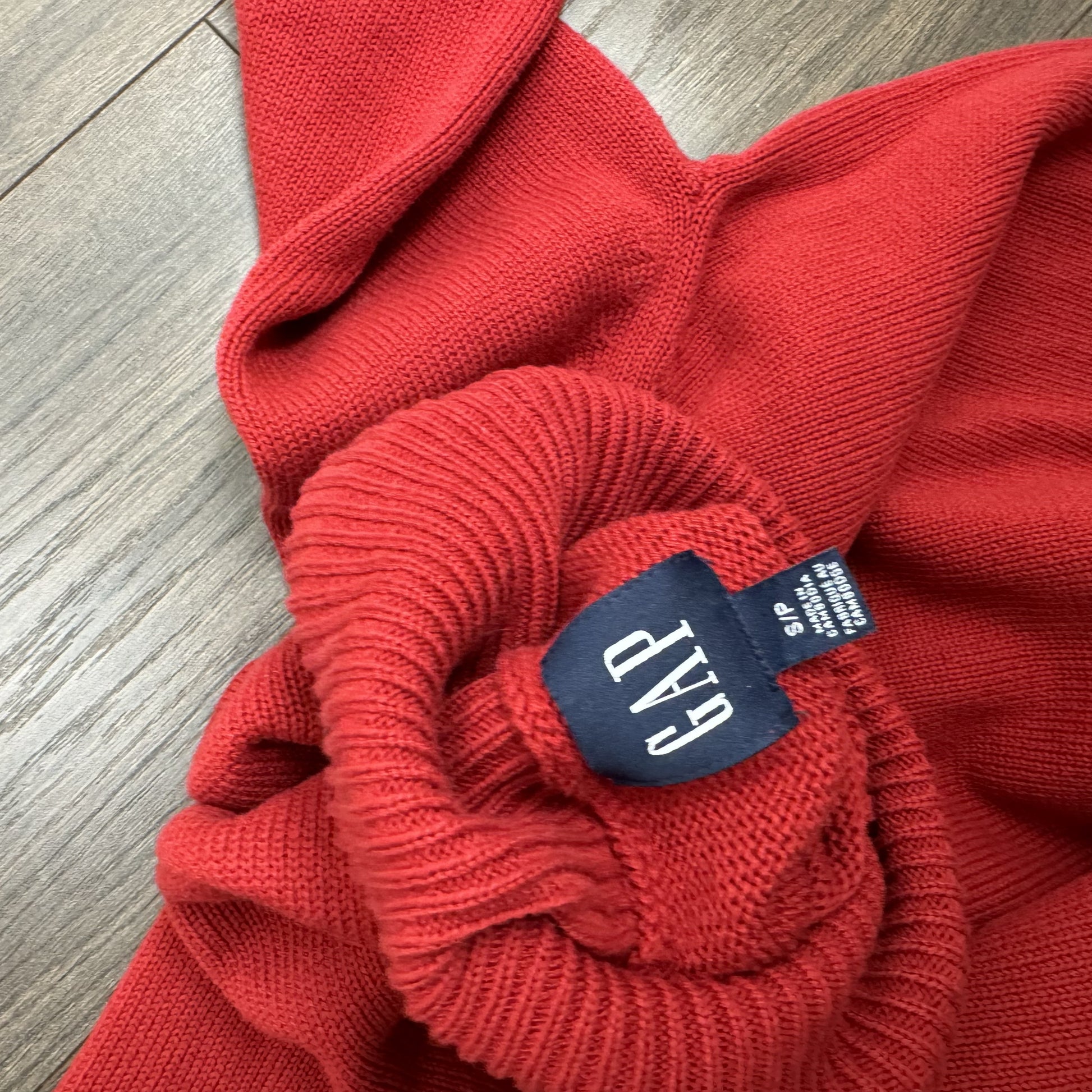 Red Turtleneck Sweater – view 3