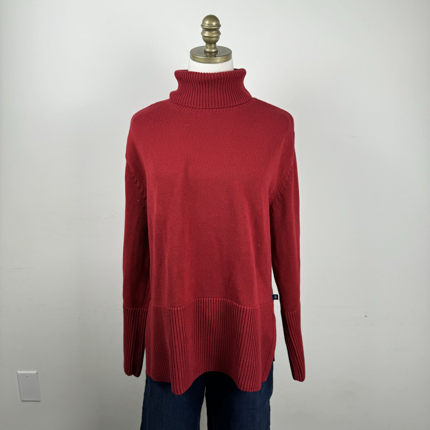 Red Turtleneck Sweater – view 5