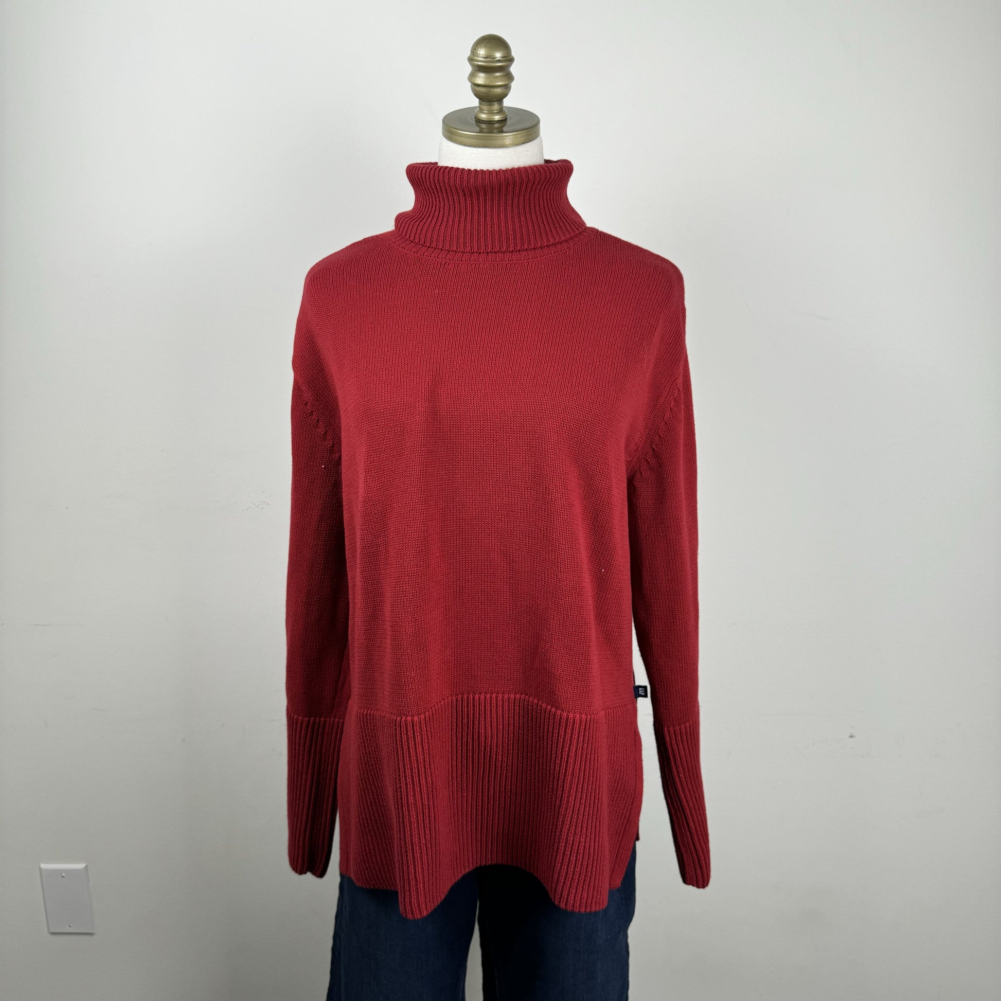 Red Turtleneck Sweater – view 5
