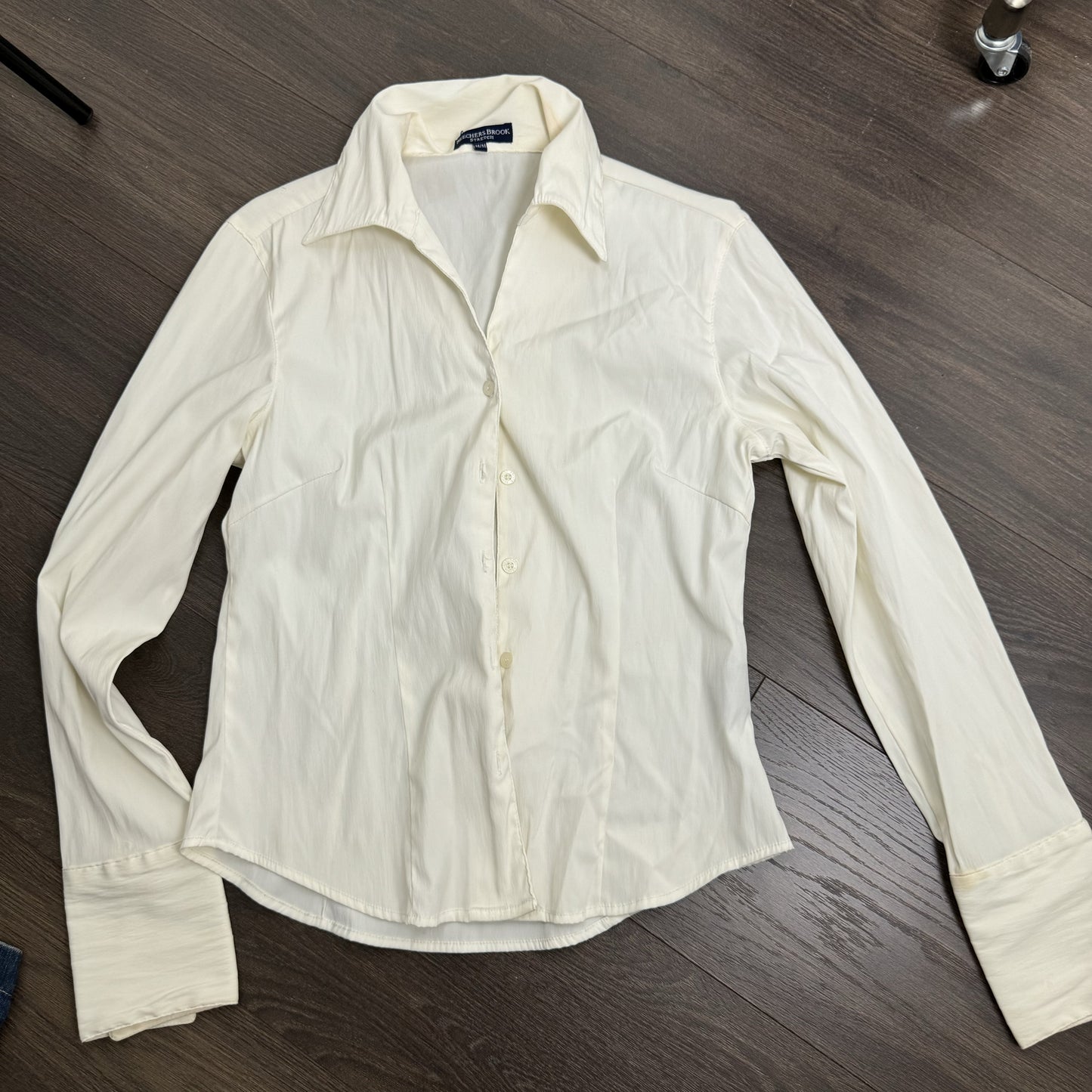 Cream Button Up Shirt – view 2