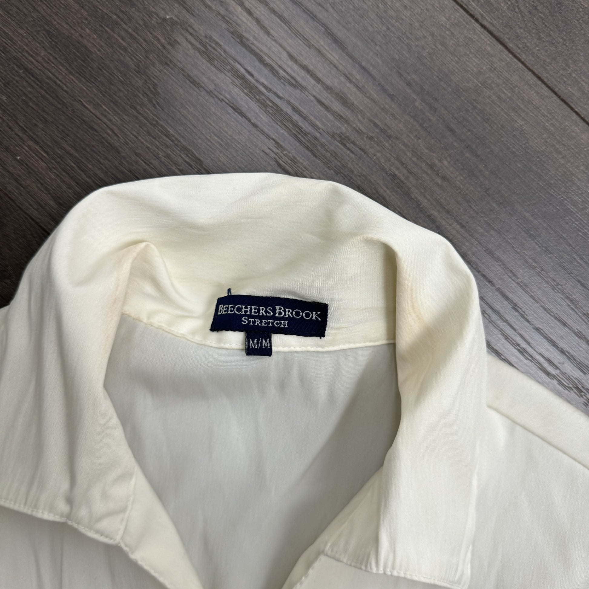 Cream Button Up Shirt – view 3