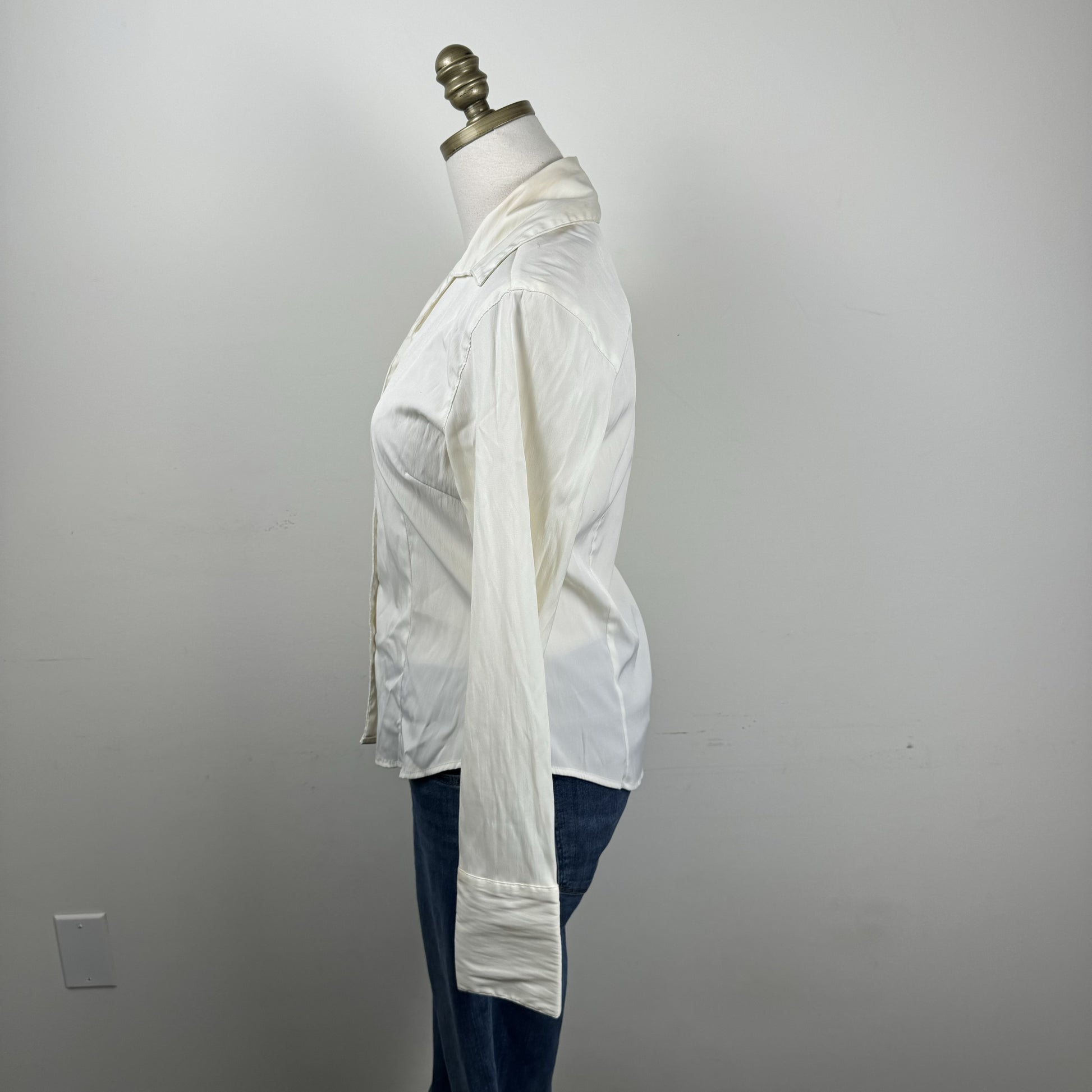 Cream Button Up Shirt – view 6