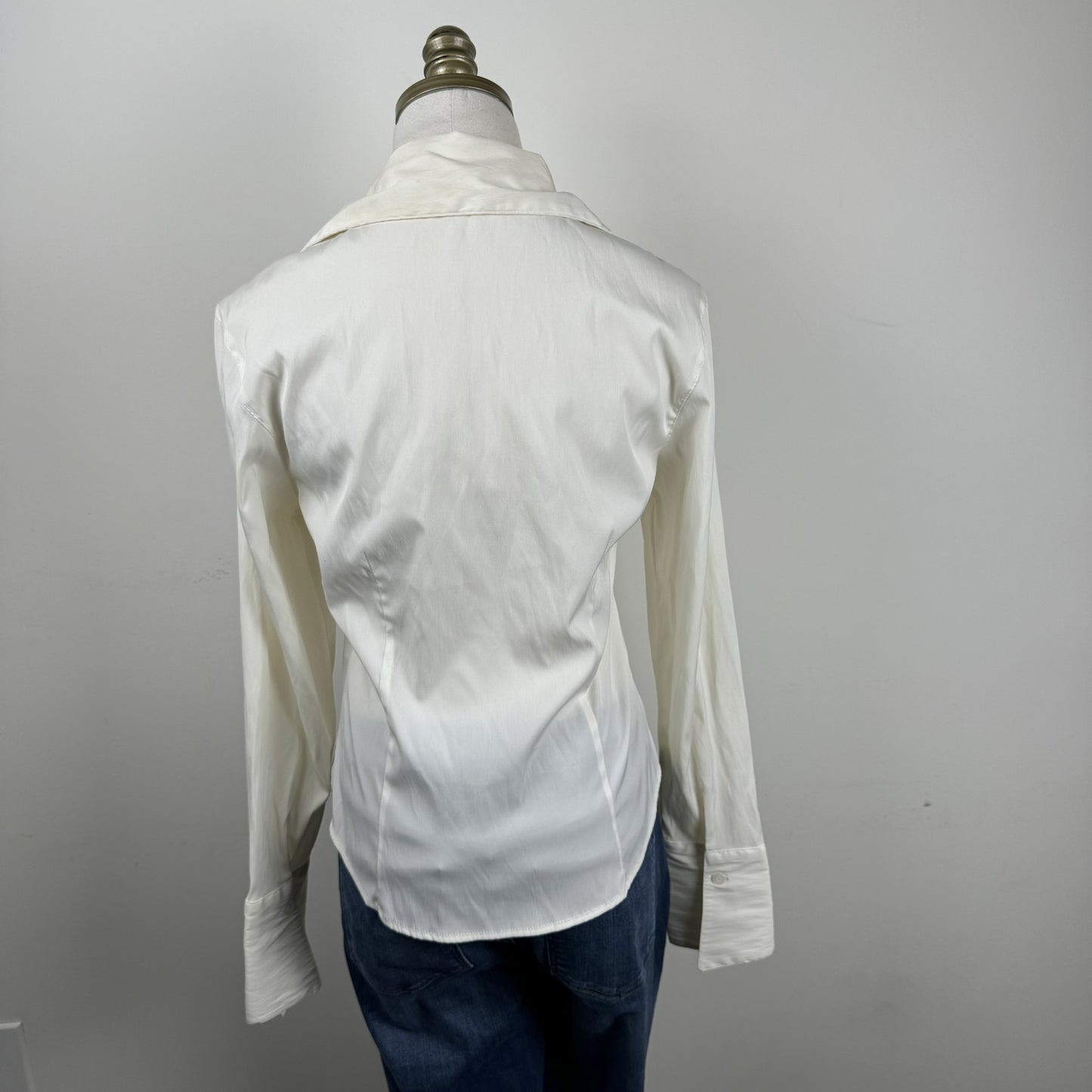 Cream Button Up Shirt – view 7