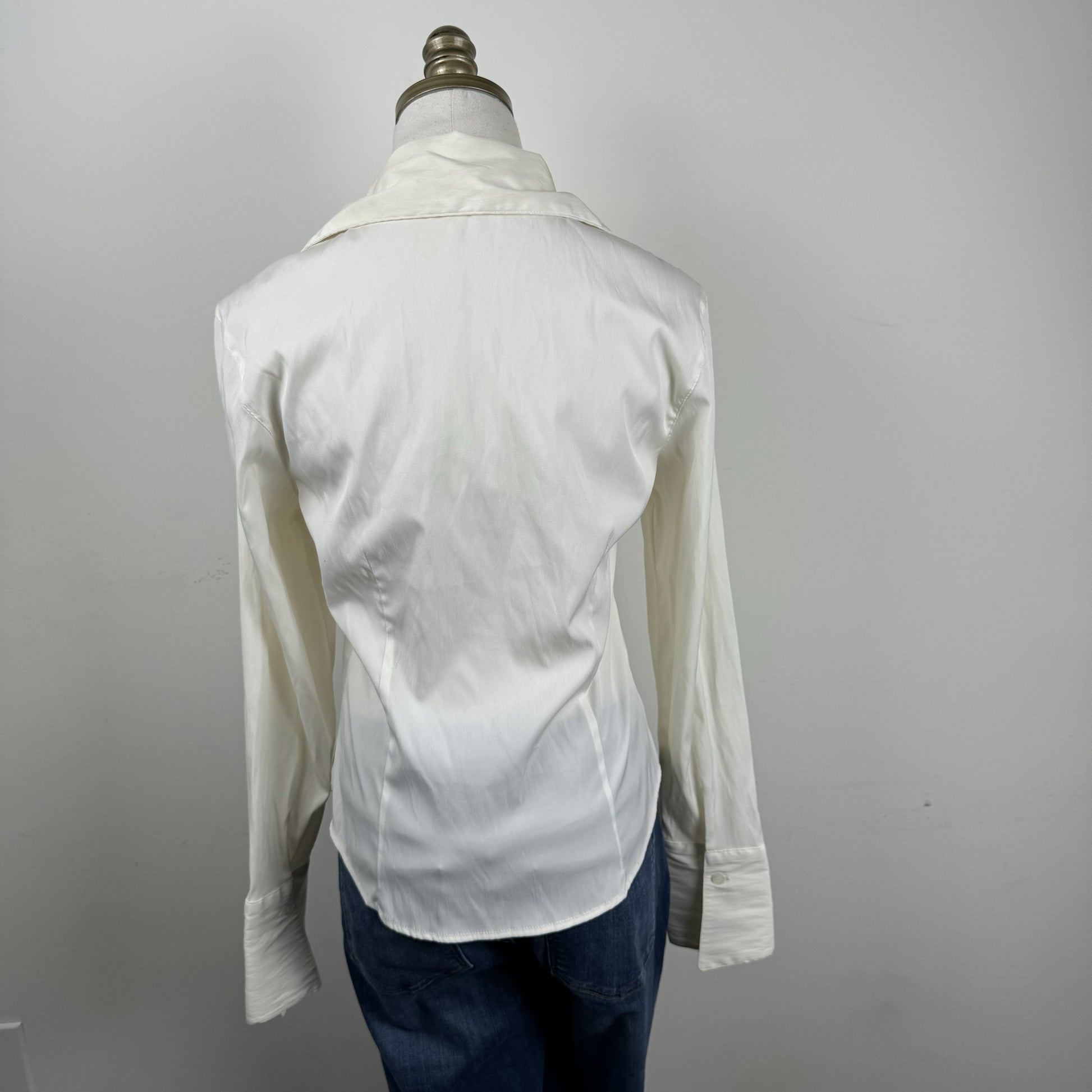 Cream Button Up Shirt – view 7