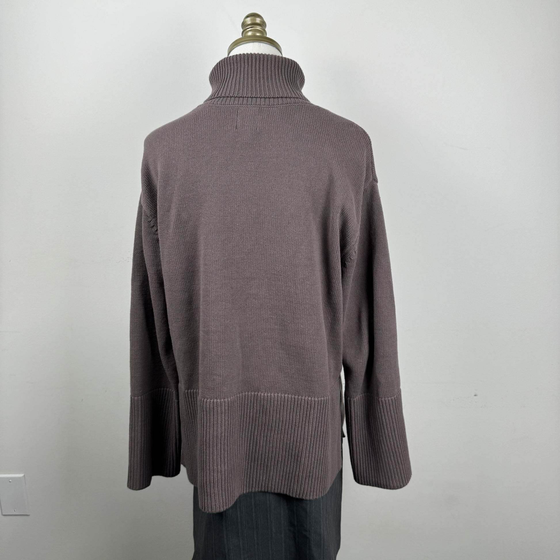 Taupe Turtleneck Sweater – view 8