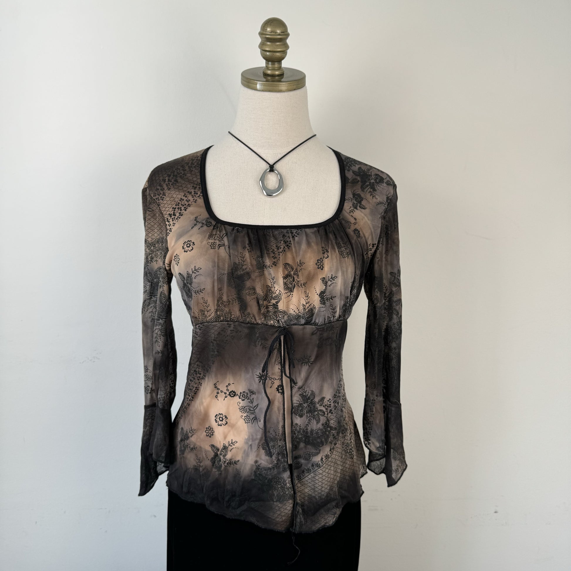 Vintage Fairy Mesh Top – view 1