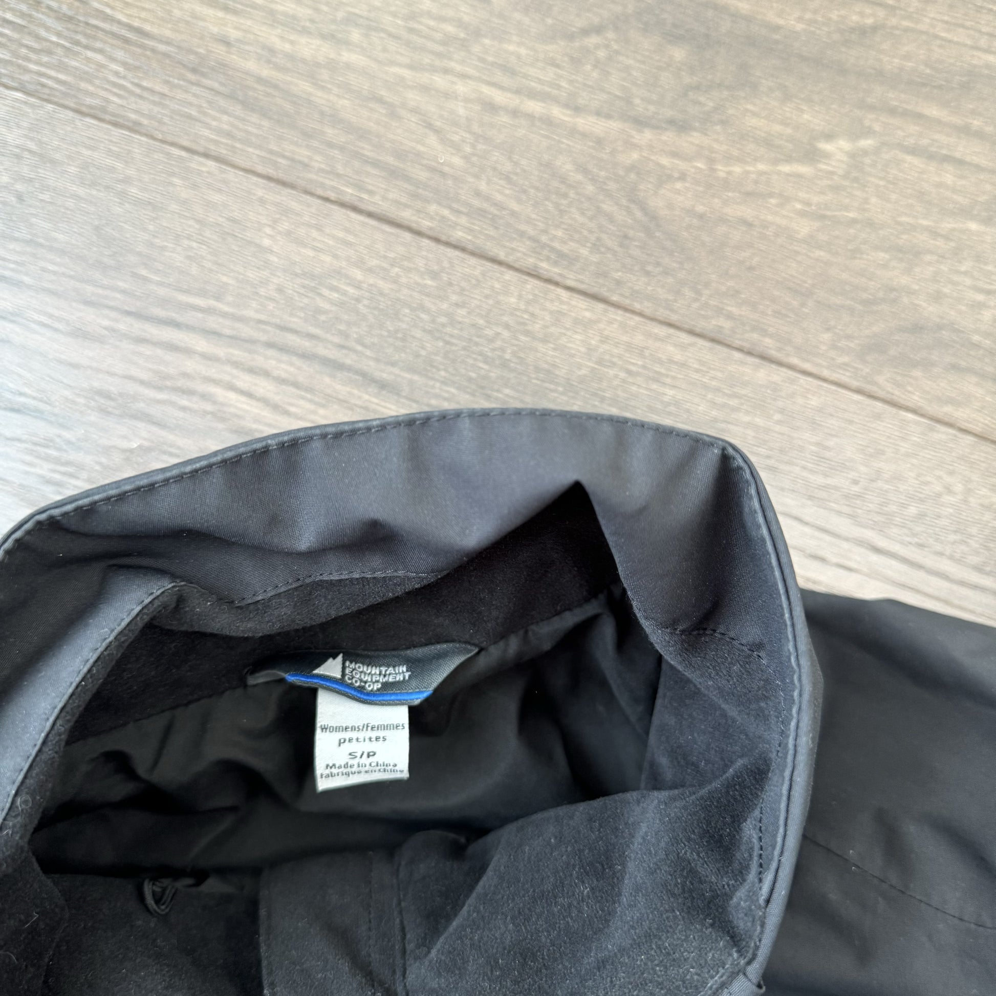 Black Funnel Neck Zip Up Jacket – view 11