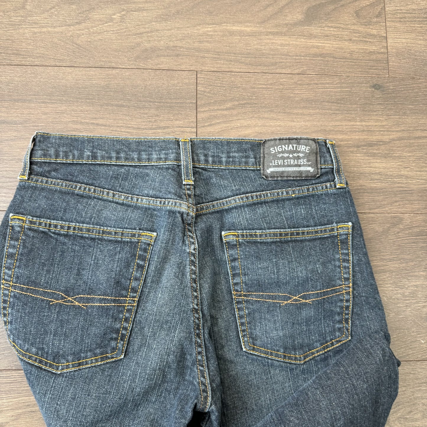 Levi's Faded Low Rise Straight Cut Jeans – view 8