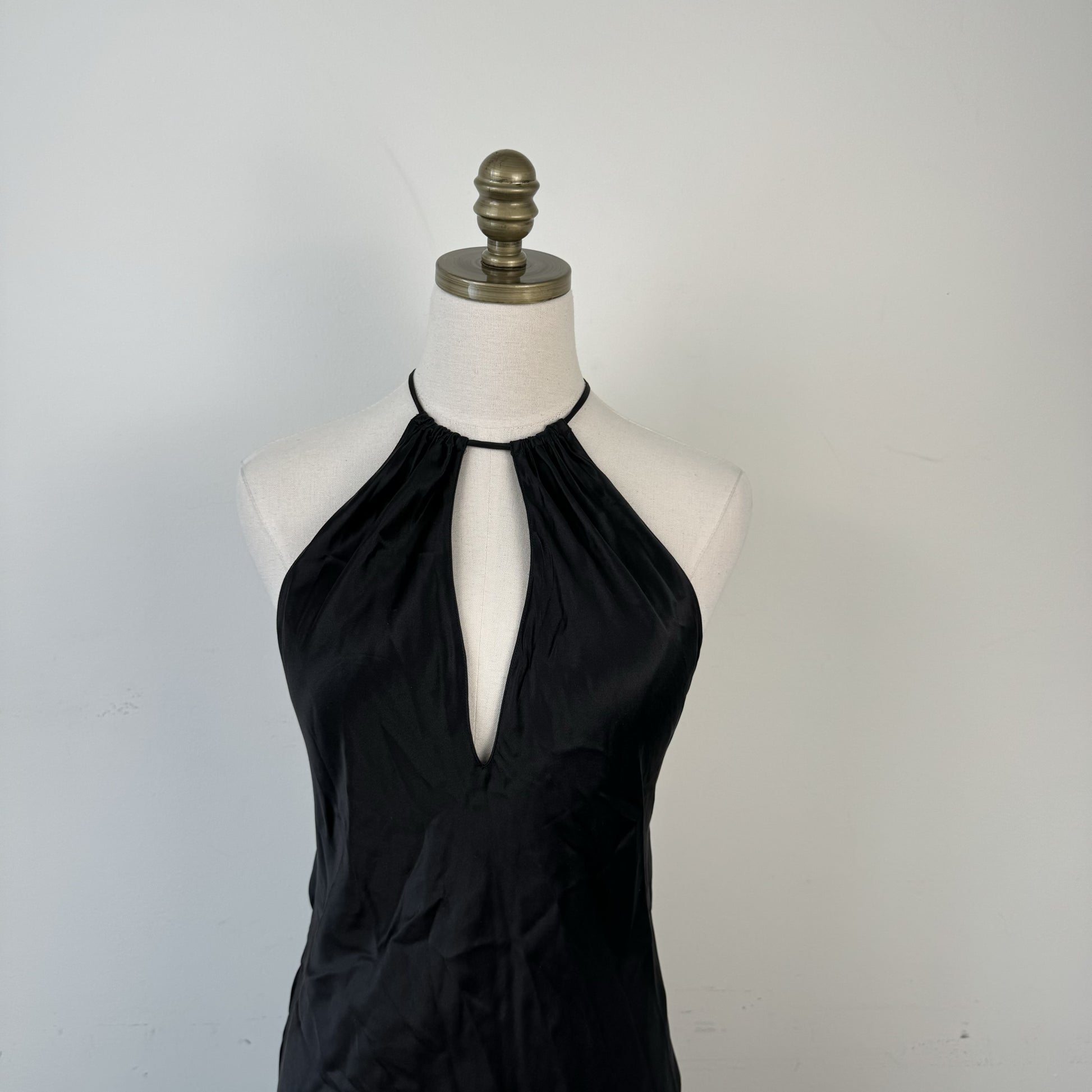 Victoria's Secret Silk Halter Slip Dress – view 3