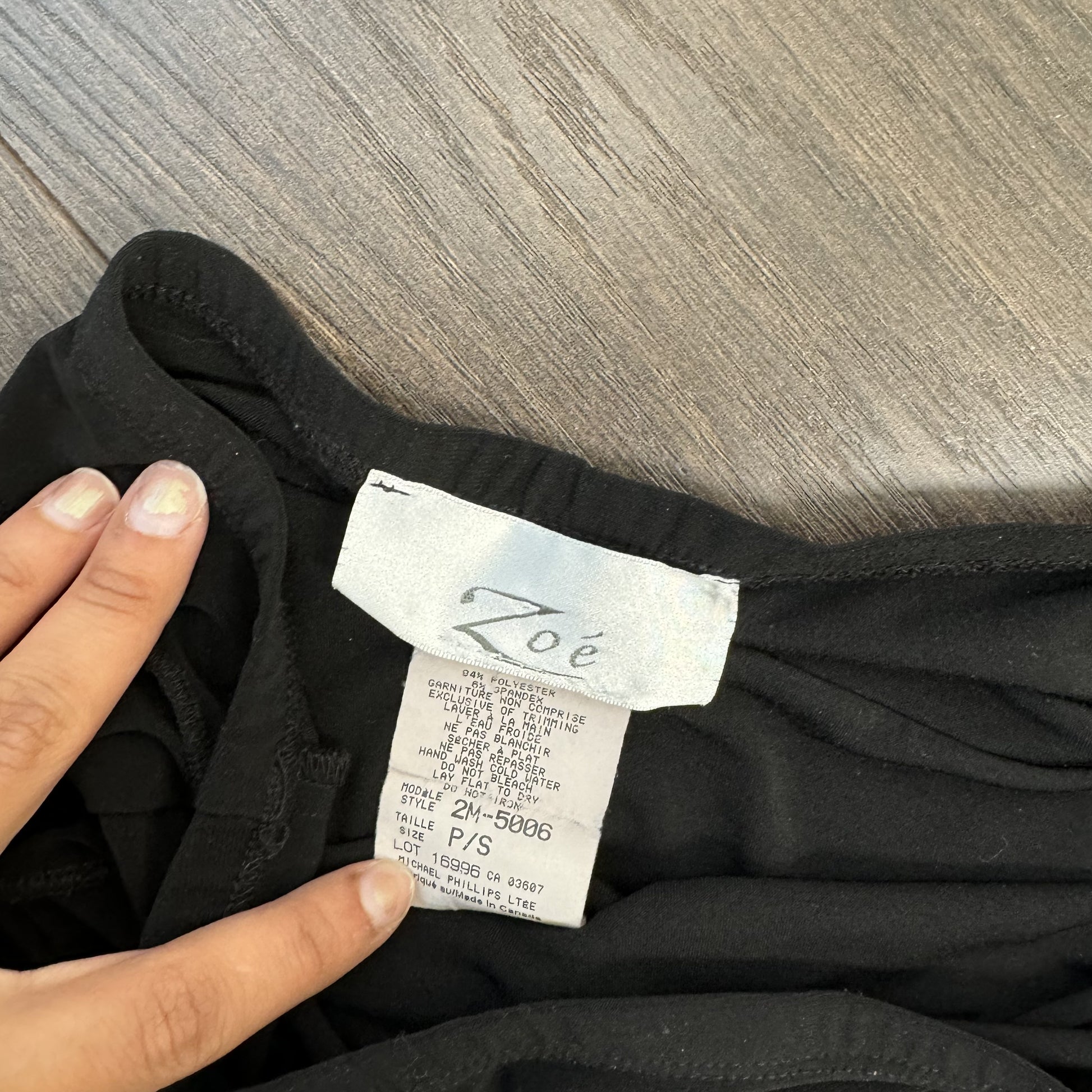 Vintage Black Contrast Stitch Flared Midi Skirt – view 6