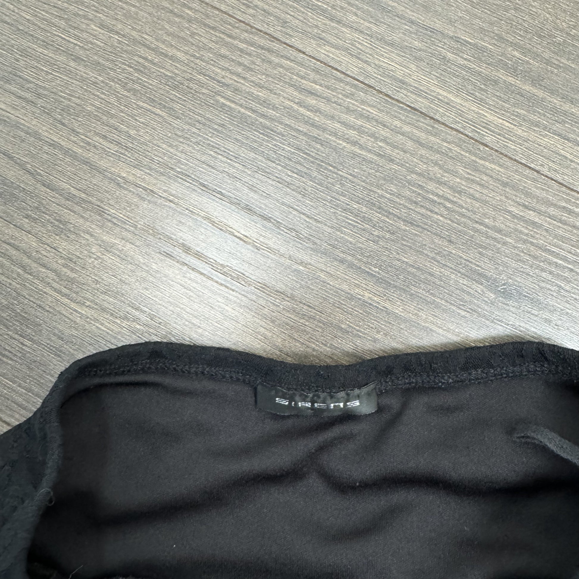 Vintage Black Lace Mini Skirt – view 2