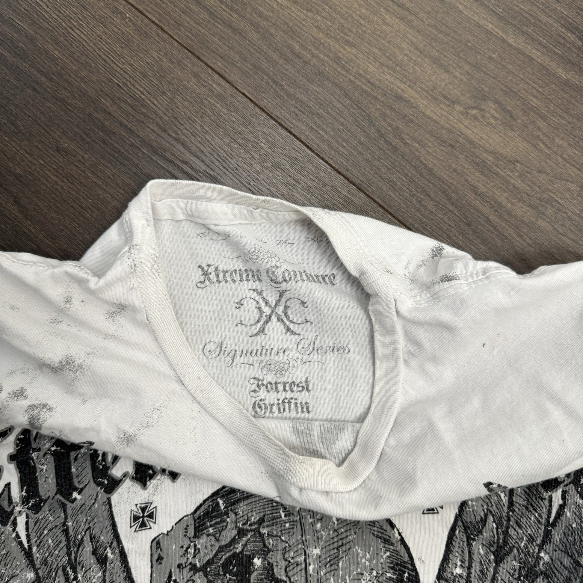 Xtreme Couture Y2K White Skull Graphic Tee – view 10