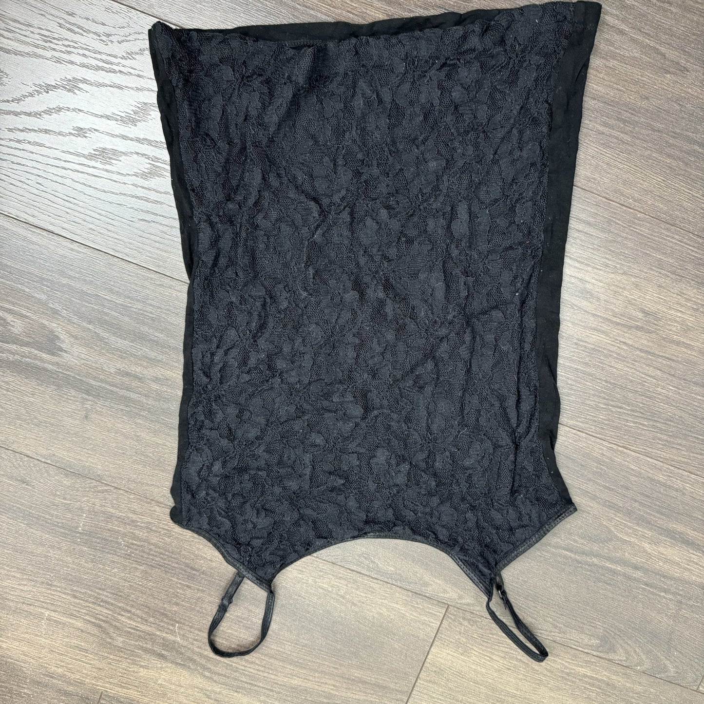 Vintage Black Lace Fitted Cami – view 9