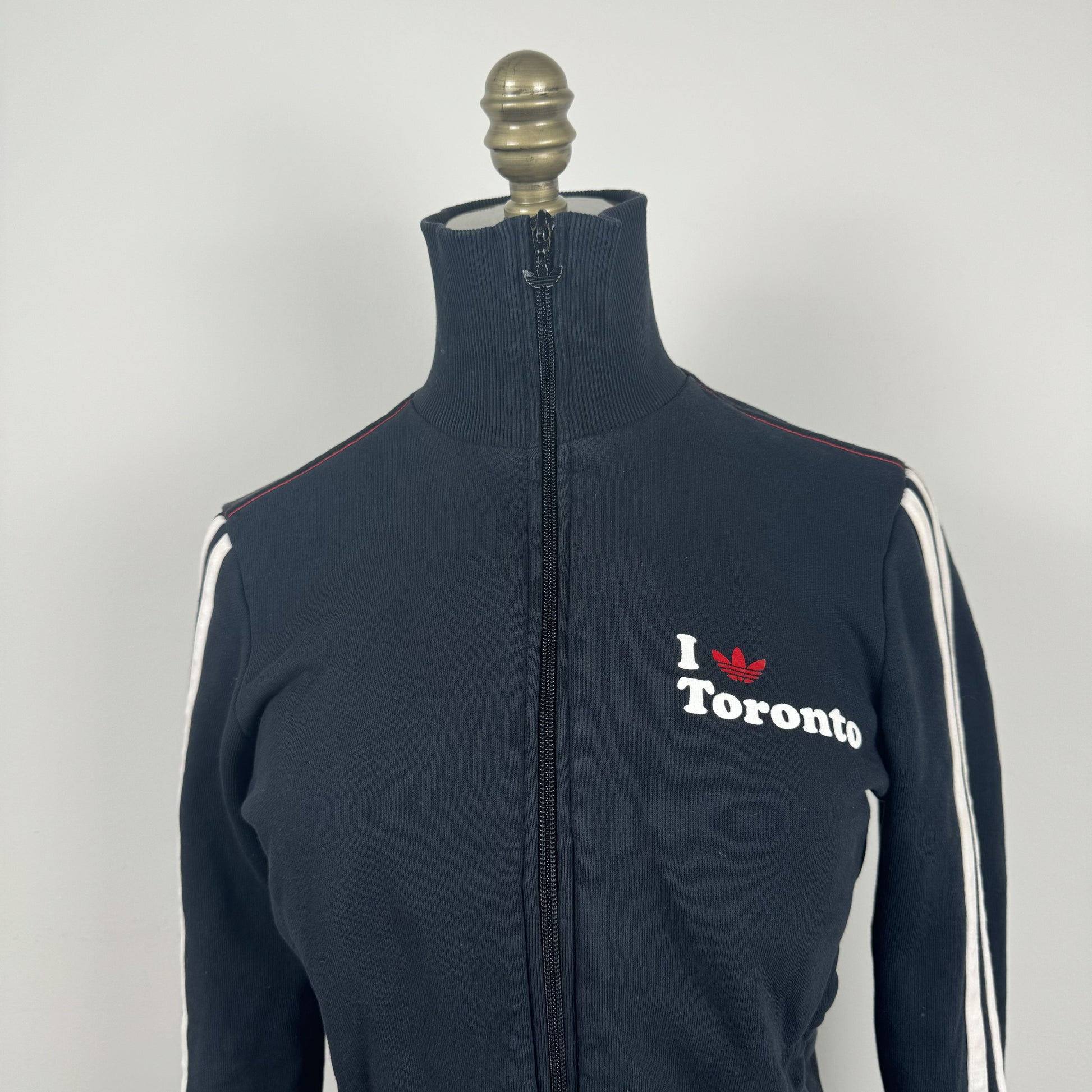 Adidas Black 'I Love Toronto' Zip Up Track Jacket – view 5