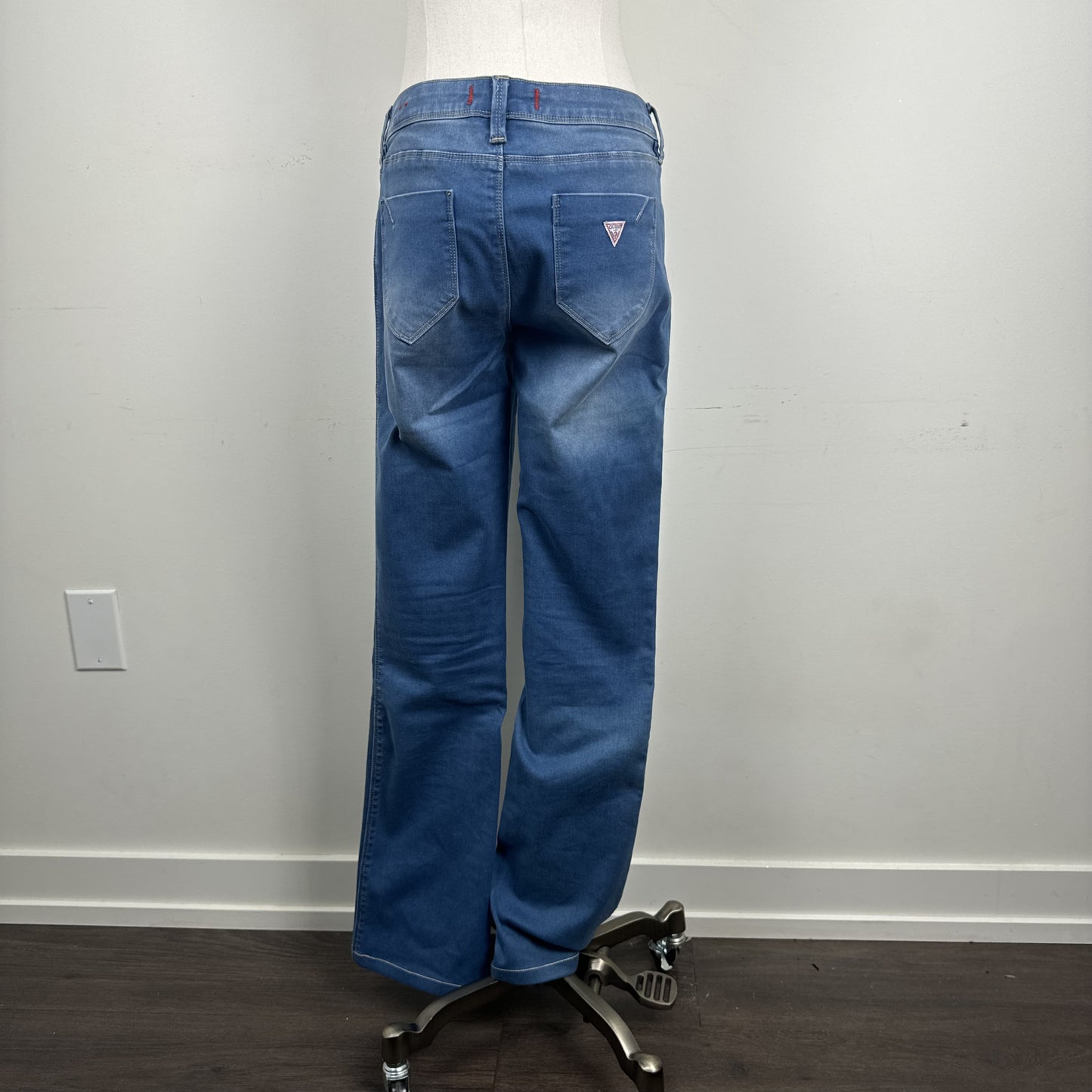 Guess Light Wash Slim Bootcut Jeans – view 5