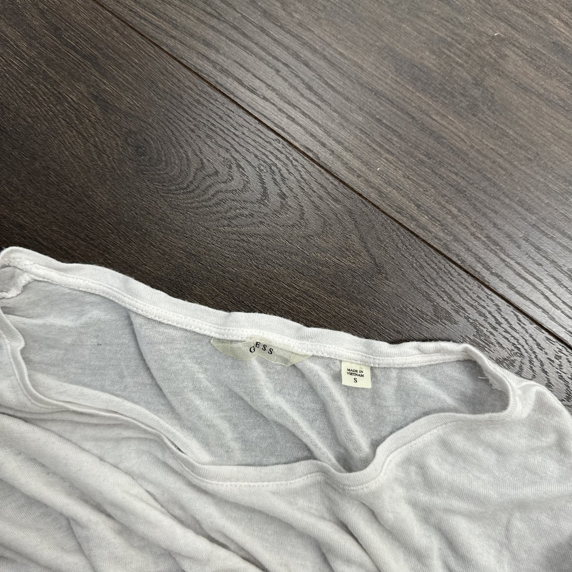 Guess Cream Off Shoulder Soft Knit Top – view 7