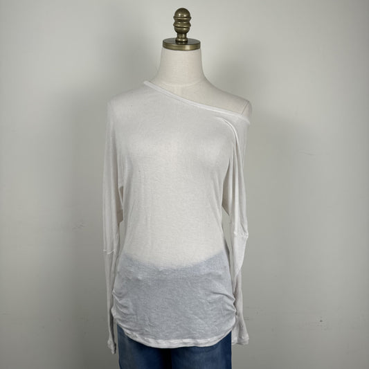 Guess Cream Off Shoulder Soft Knit Top – view 1