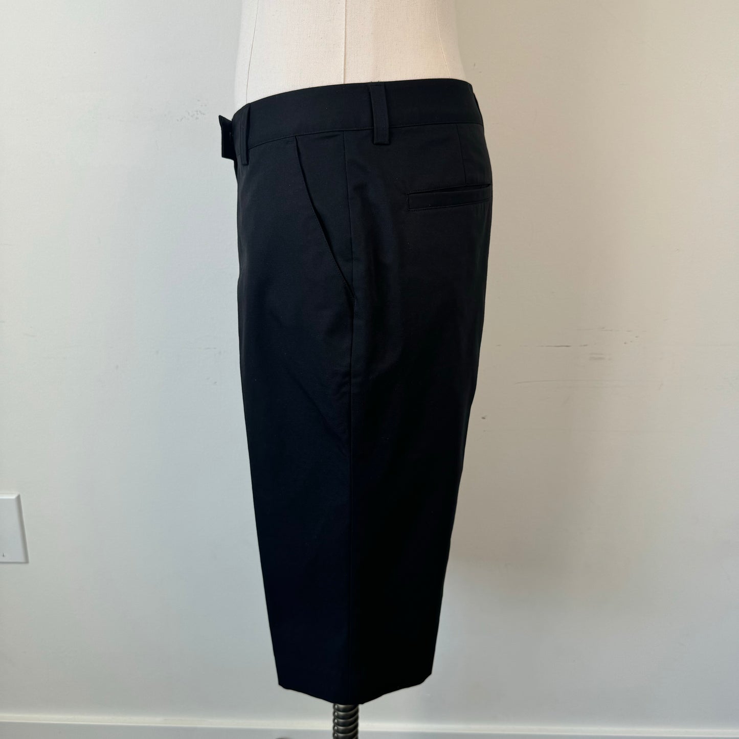 Adidas Black Mid Rise Curve Hugging Capris