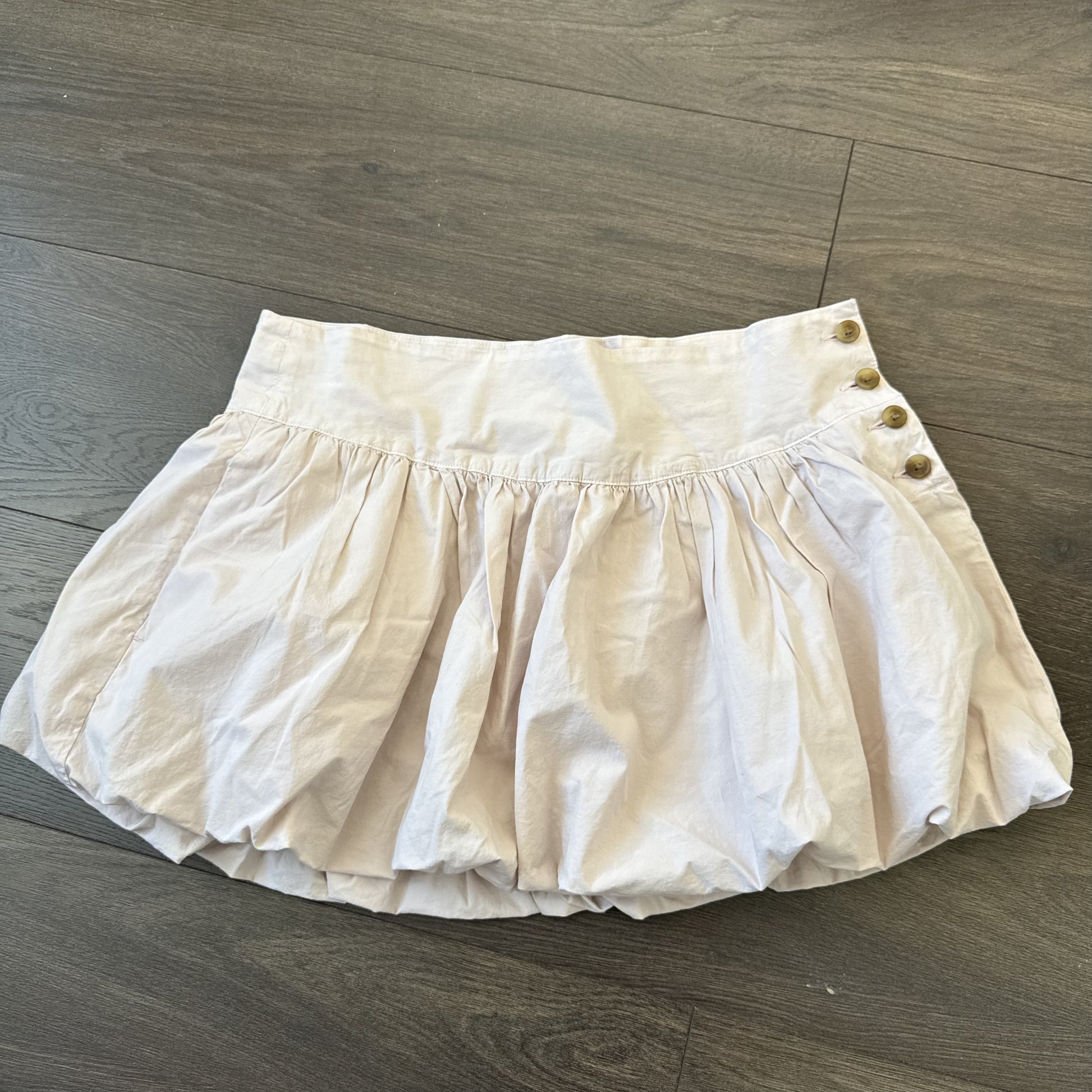 American Eagle Dusty Pink Drop Waist Bubble Skort – view 10