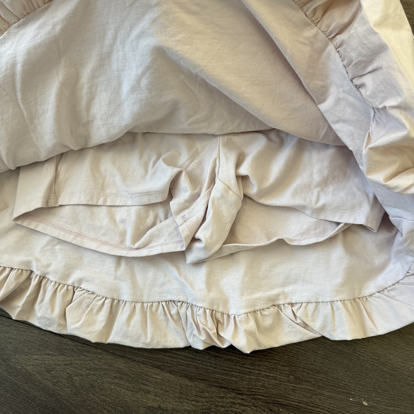American Eagle Dusty Pink Drop Waist Bubble Skort – view 7