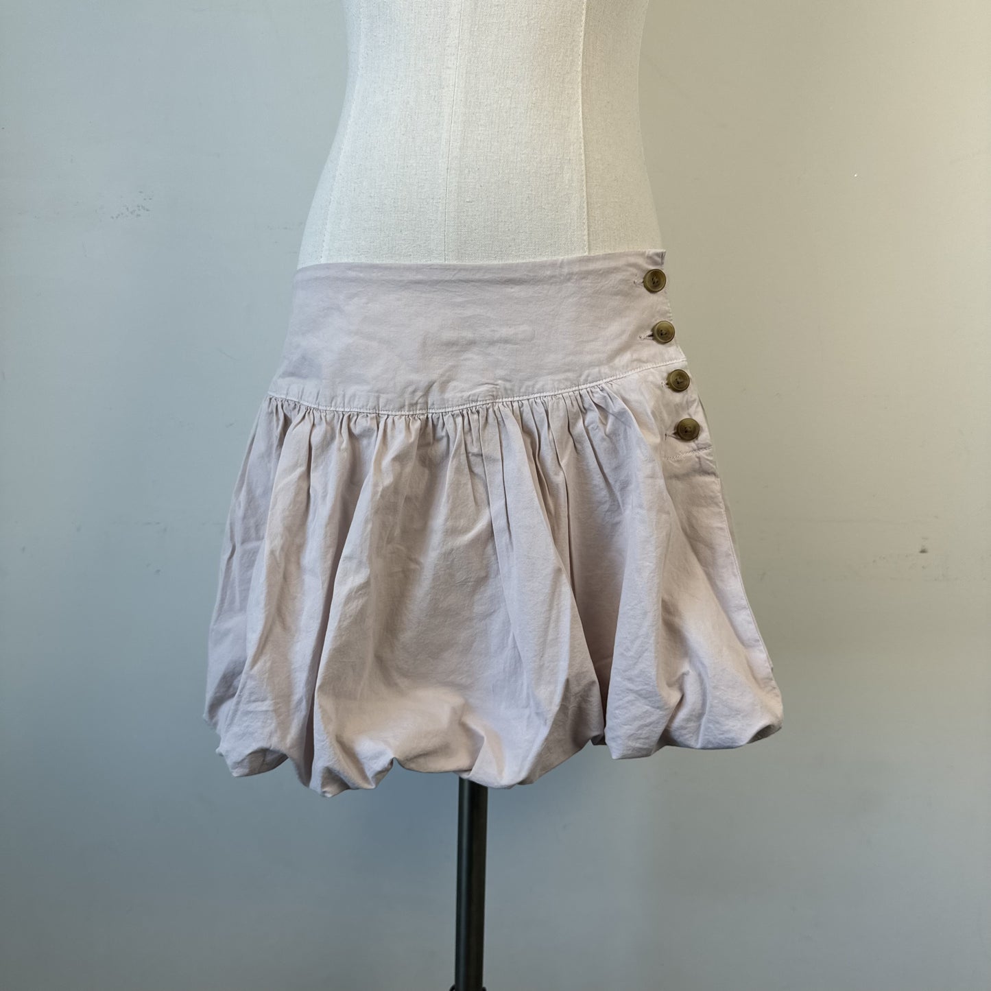 American Eagle Dusty Pink Drop Waist Bubble Skort