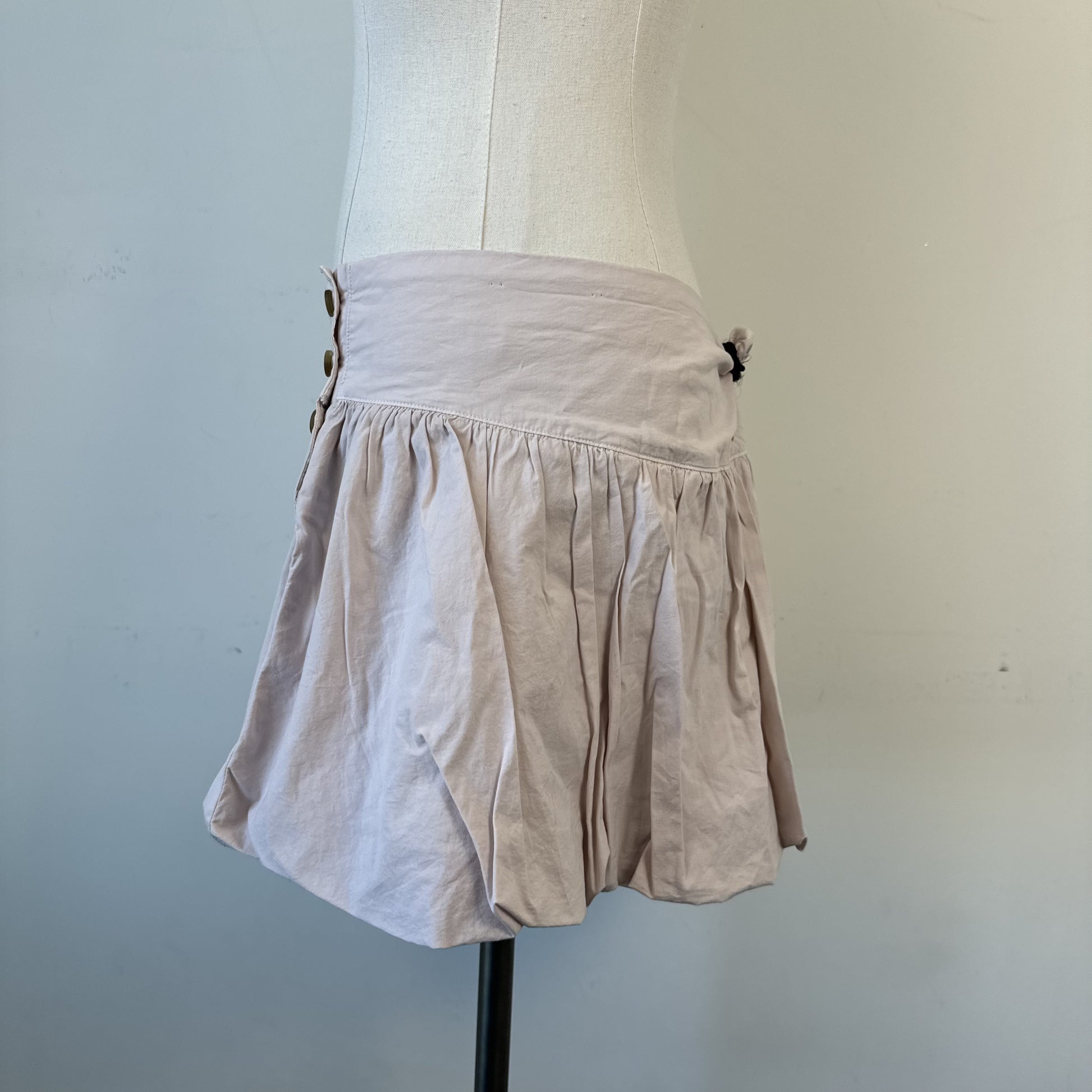 American Eagle Dusty Pink Drop Waist Bubble Skort – view 5