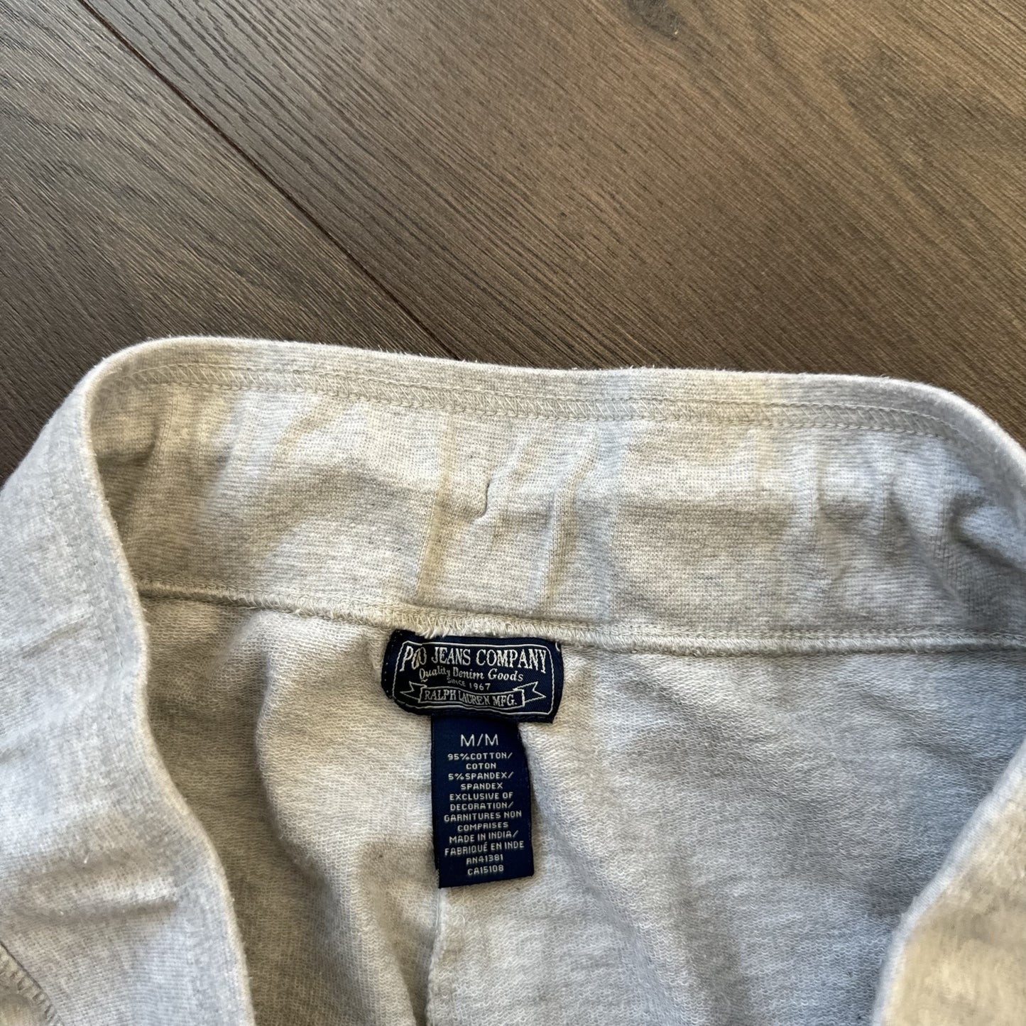 Y2K Polo Jeans Company Grey Sweat Capri Gauchos – view 9