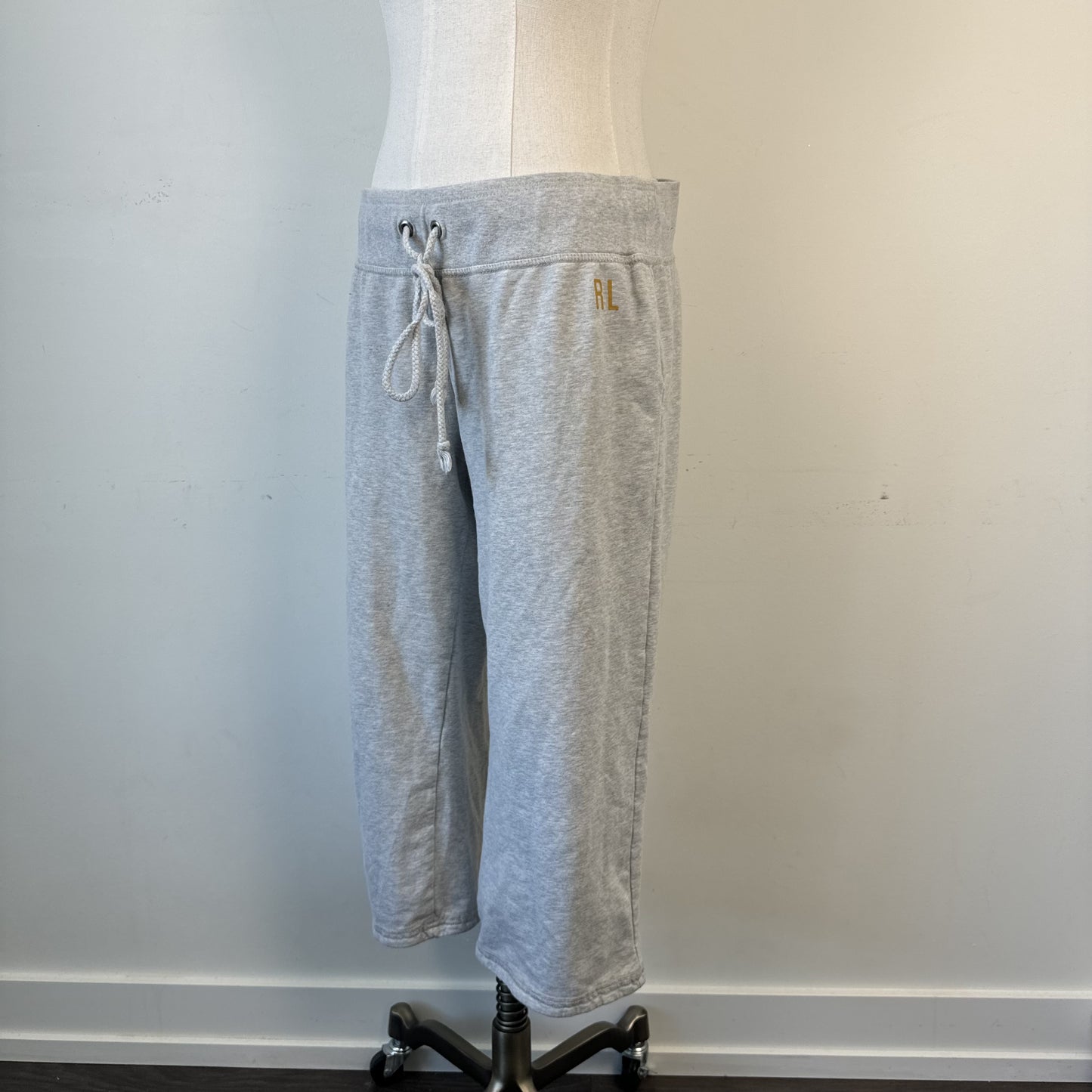 Y2K Polo Jeans Company Grey Sweat Capri Gauchos – view 2