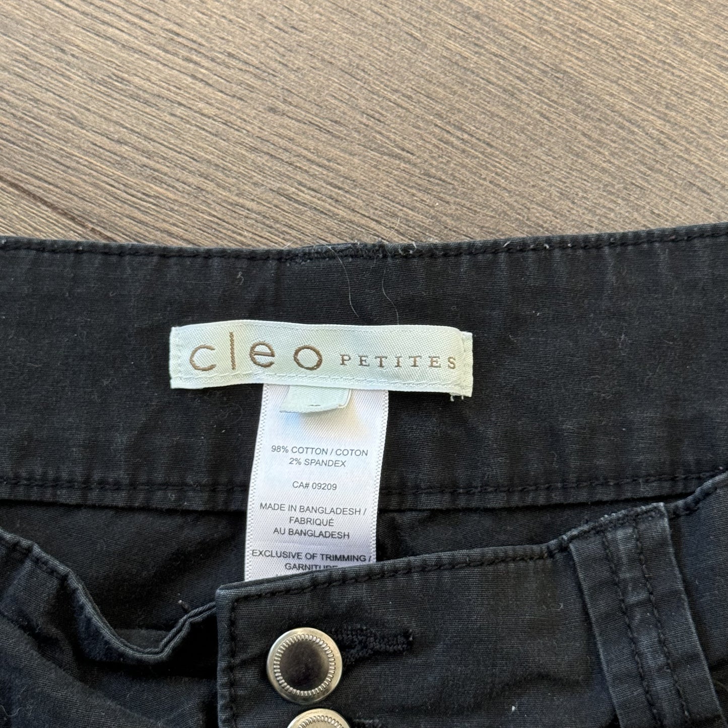 Y2K Cleo Black Low Rise Cargo Capris – view 7