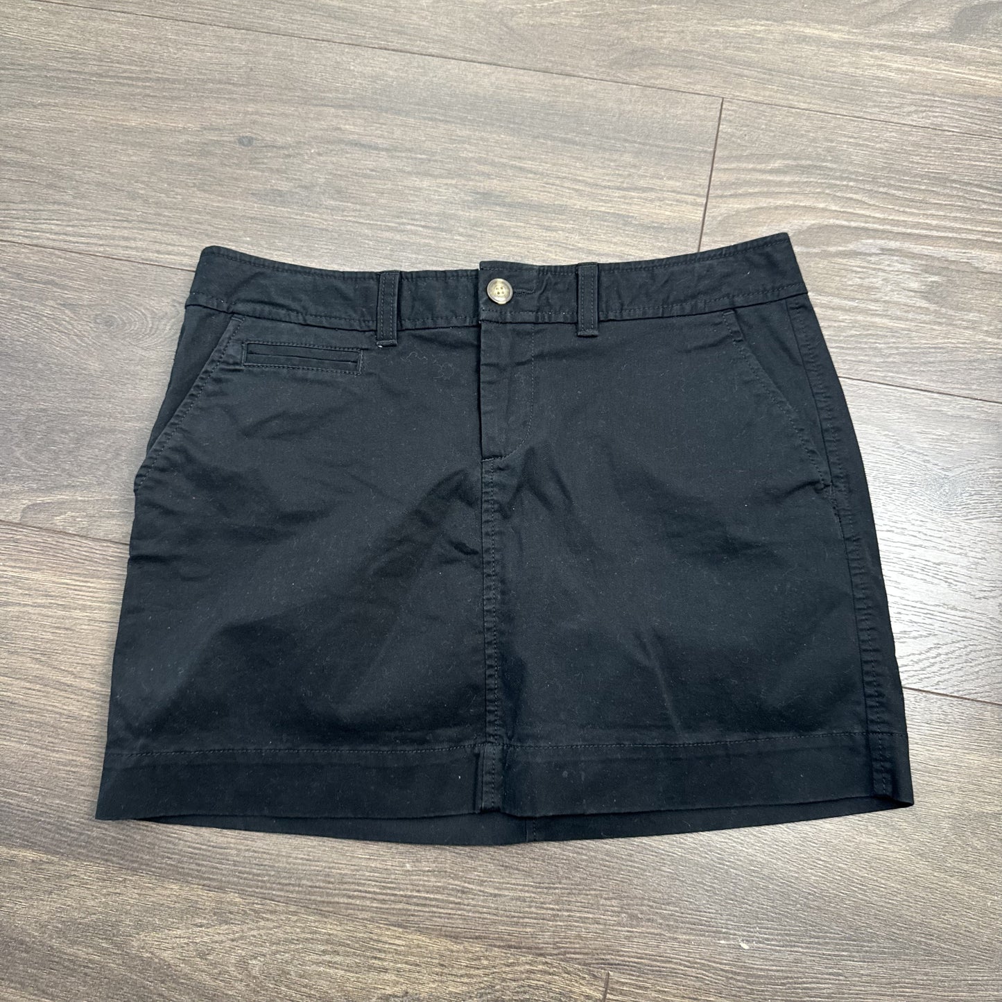 Old Navy Black Cotton Midi Skirt – view 3