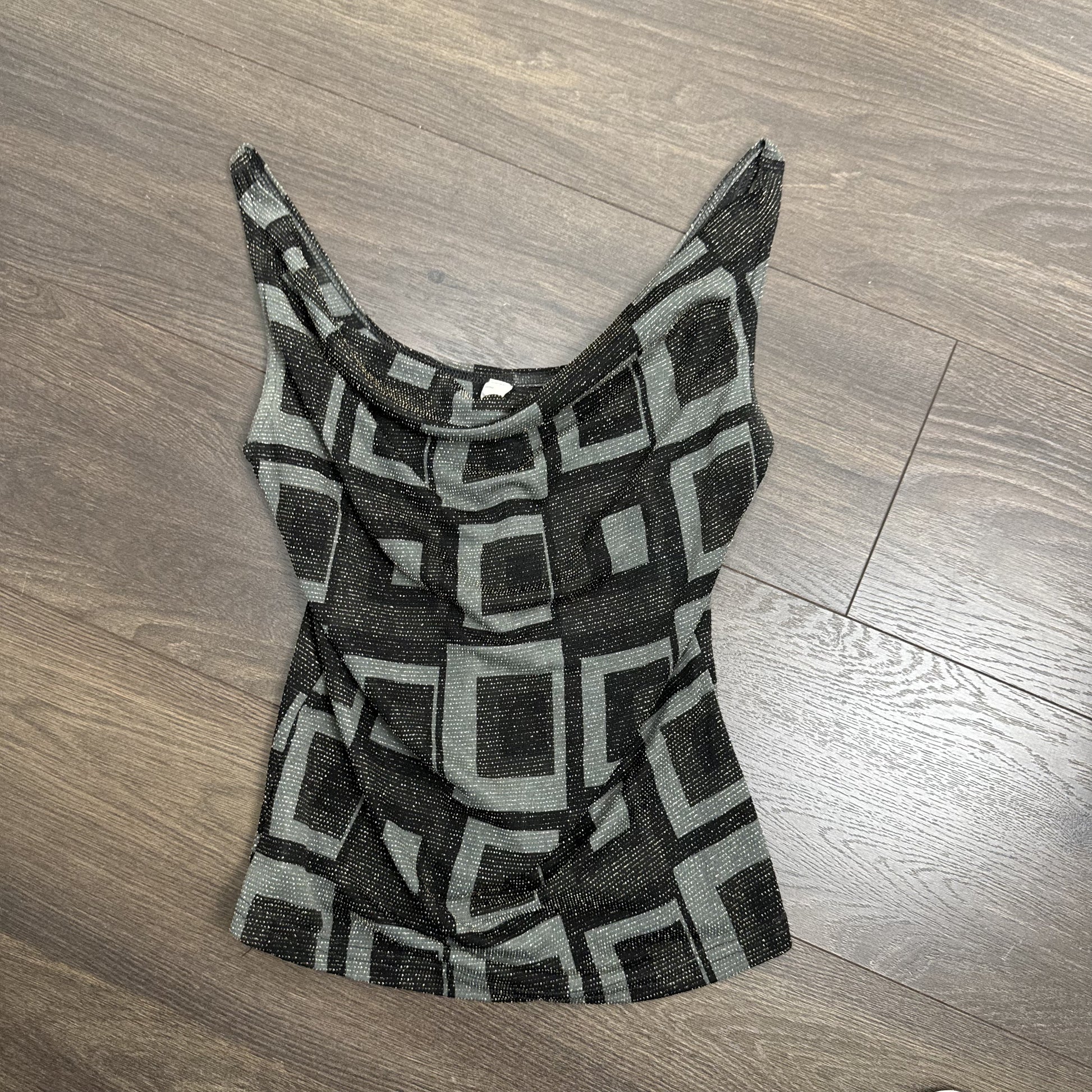 90s Suzy Shier Graphic Cowl Neck Top – view 8