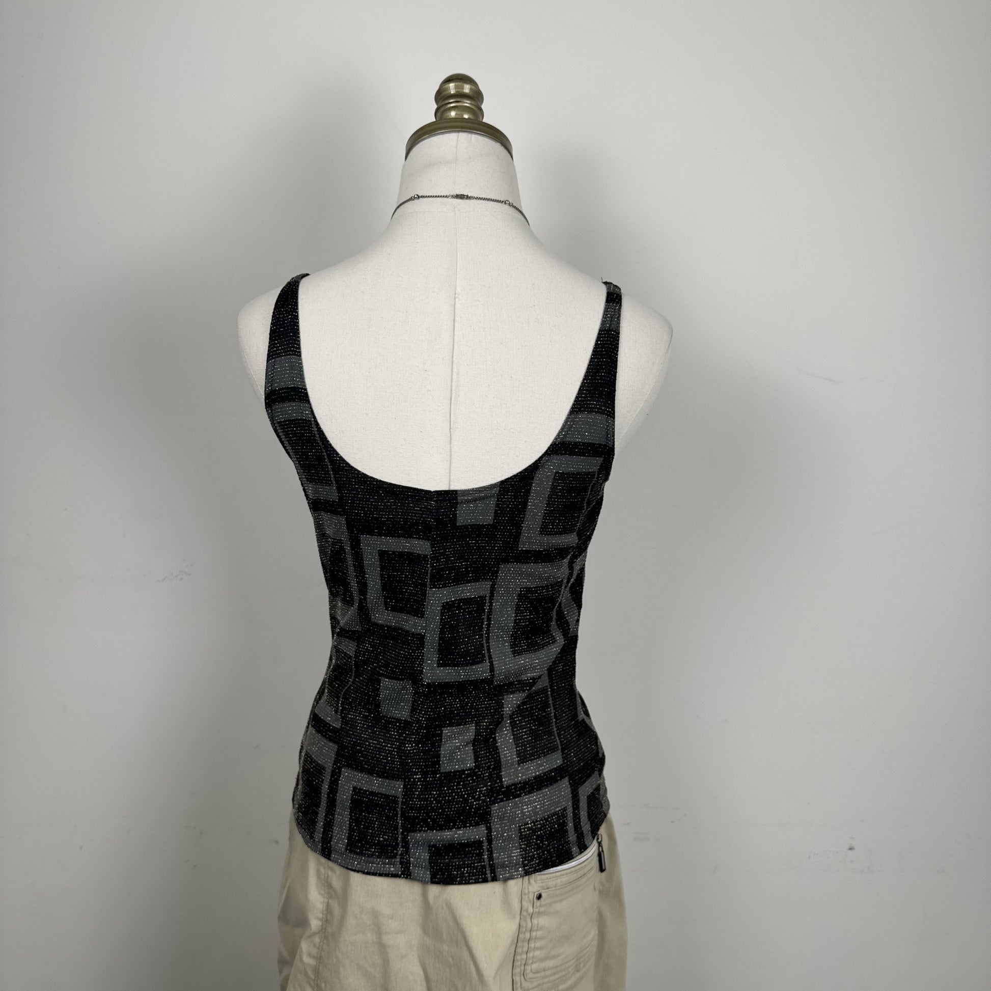 90s Suzy Shier Graphic Cowl Neck Top – view 4