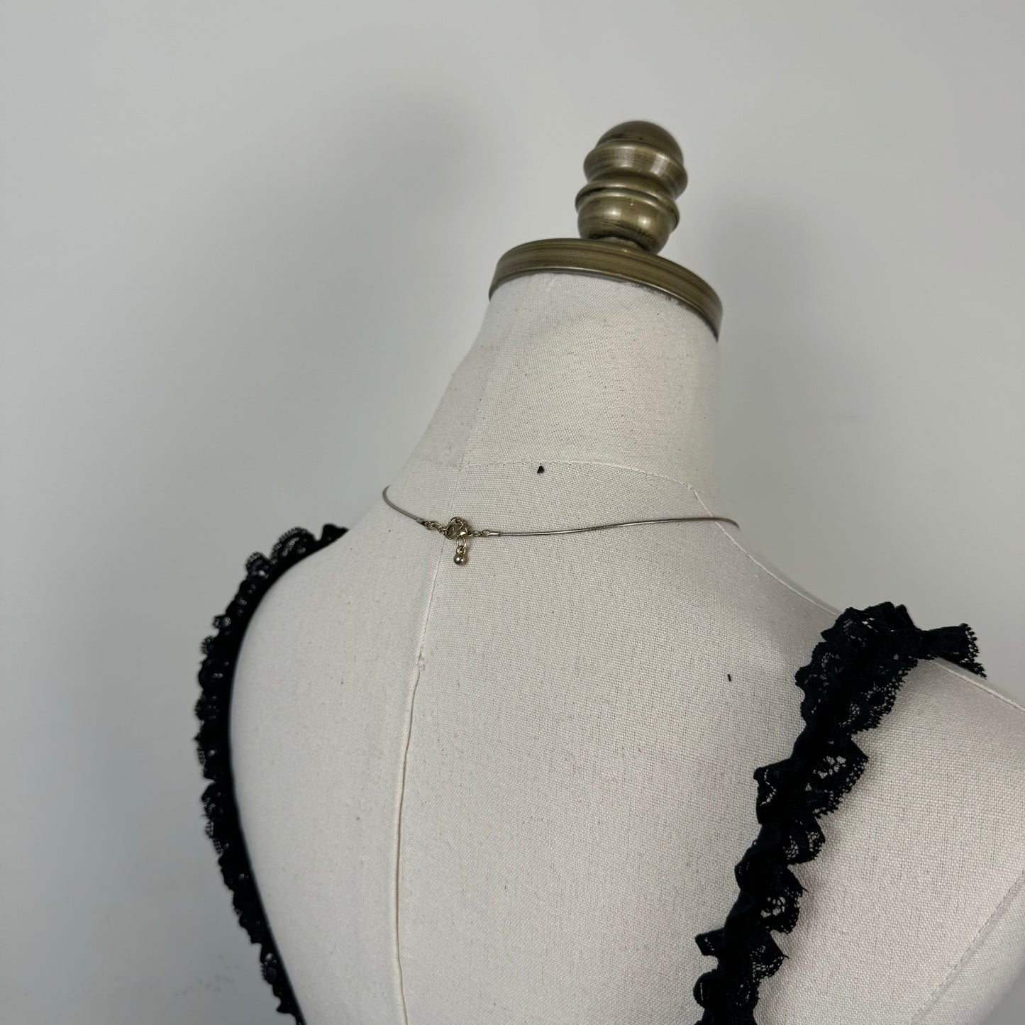 Golden Floral Beaded Statement Necklace
