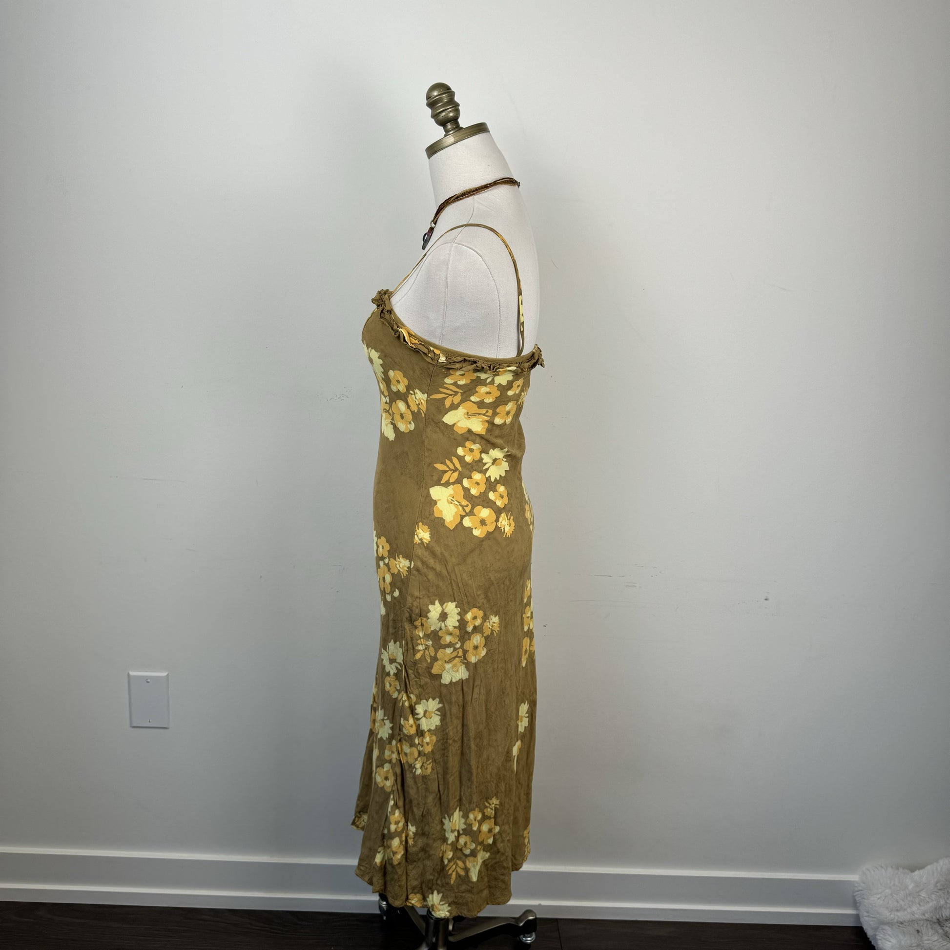 Nisa Dua Sand and Yellow Floral Sundress – view 3