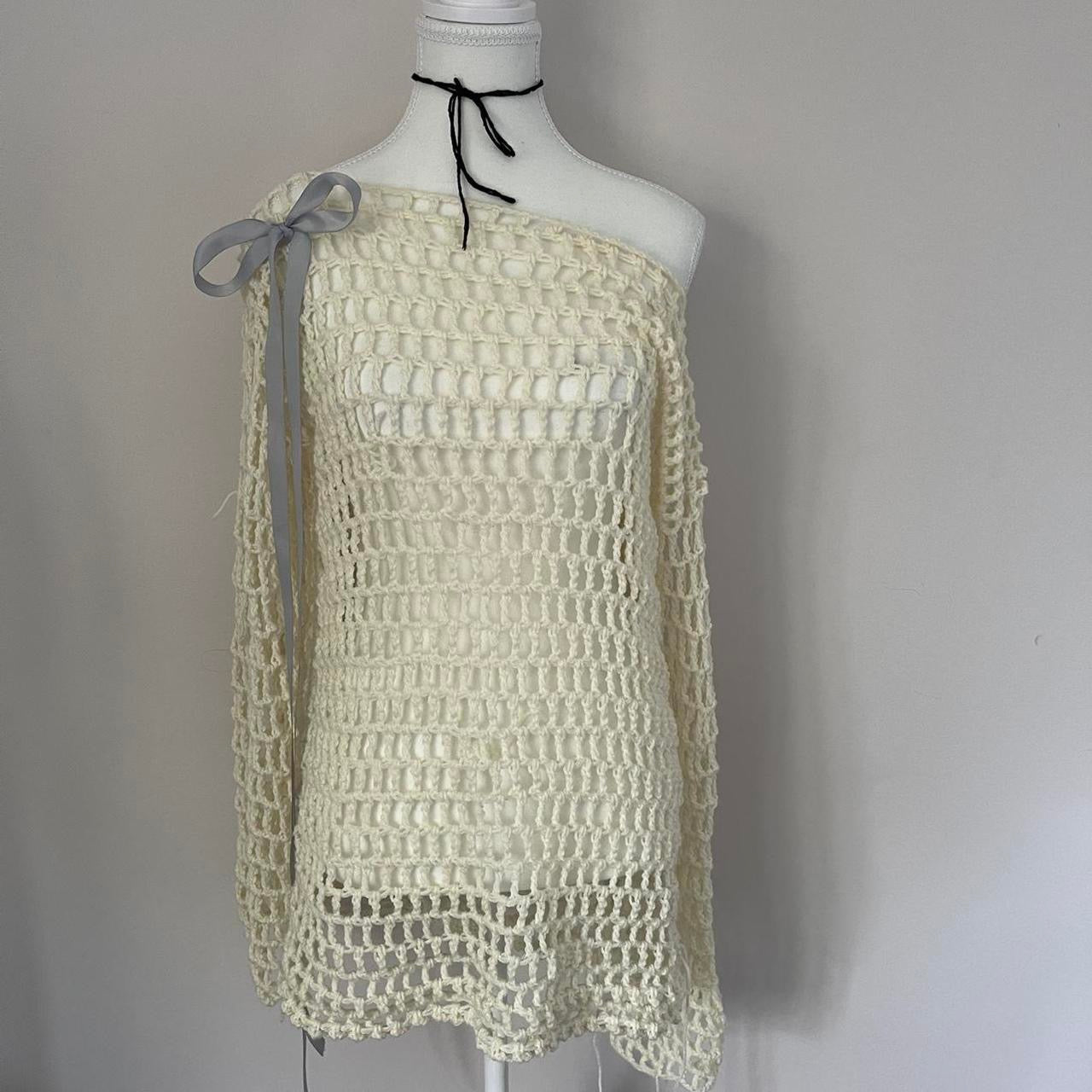 Off The Shoulder Crochet Top | Women's Crochet Top | Transcend Vintage