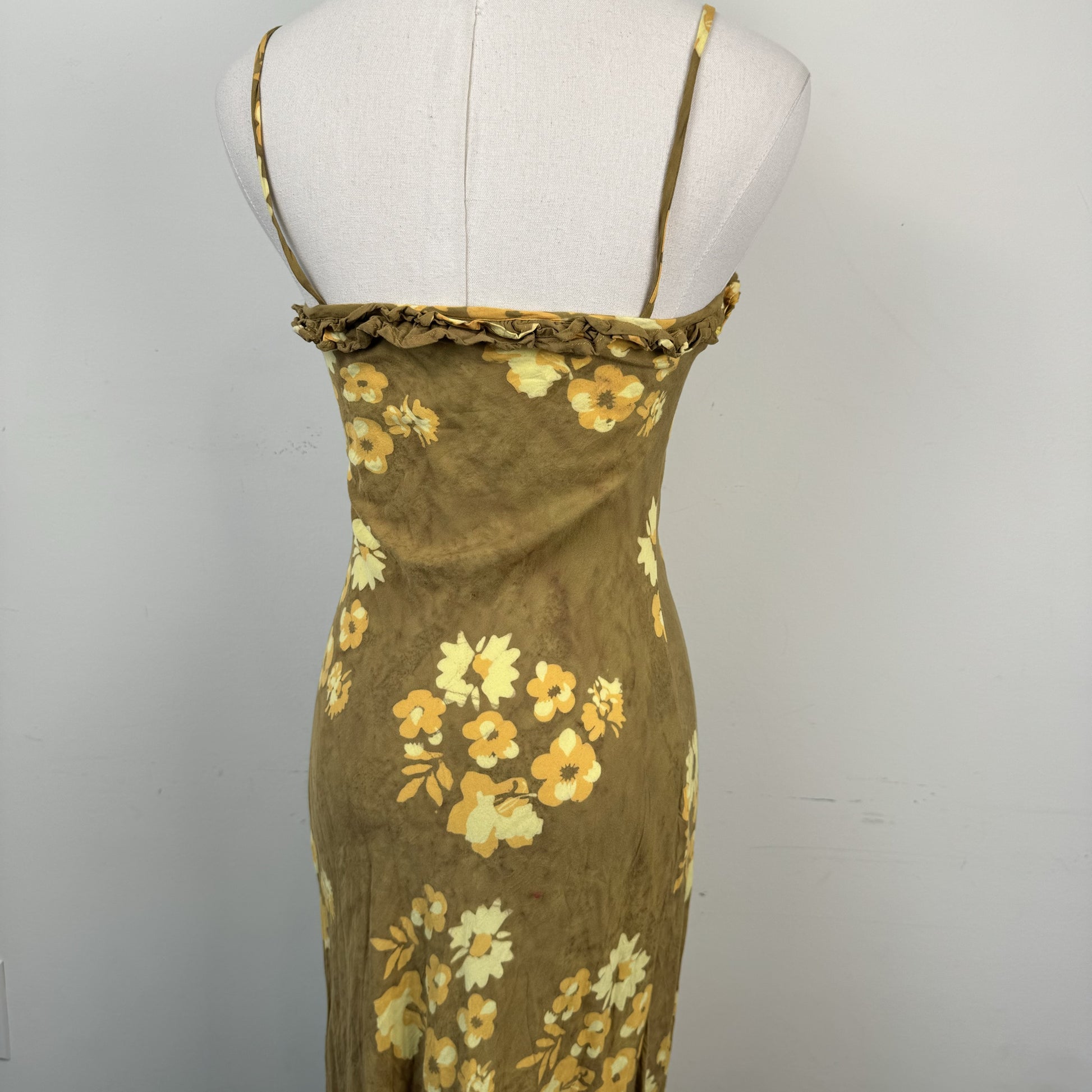 Nisa Dua Sand and Yellow Floral Sundress – view 8