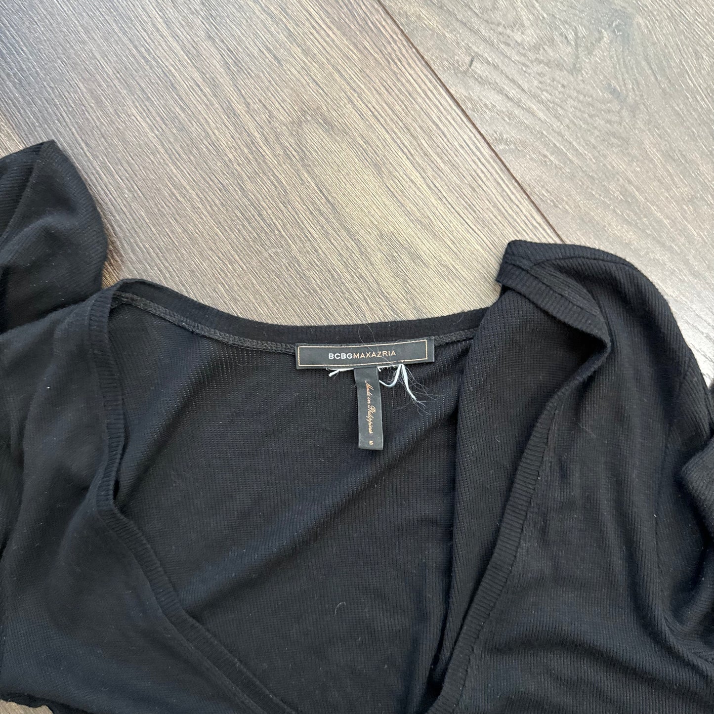 BCBG Black Pixie Long Dress