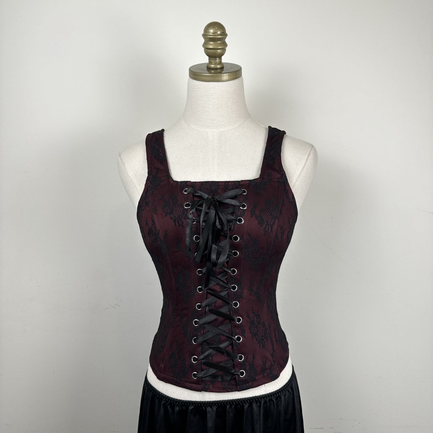 Whimsy  Lace Up Corset Top – view 2