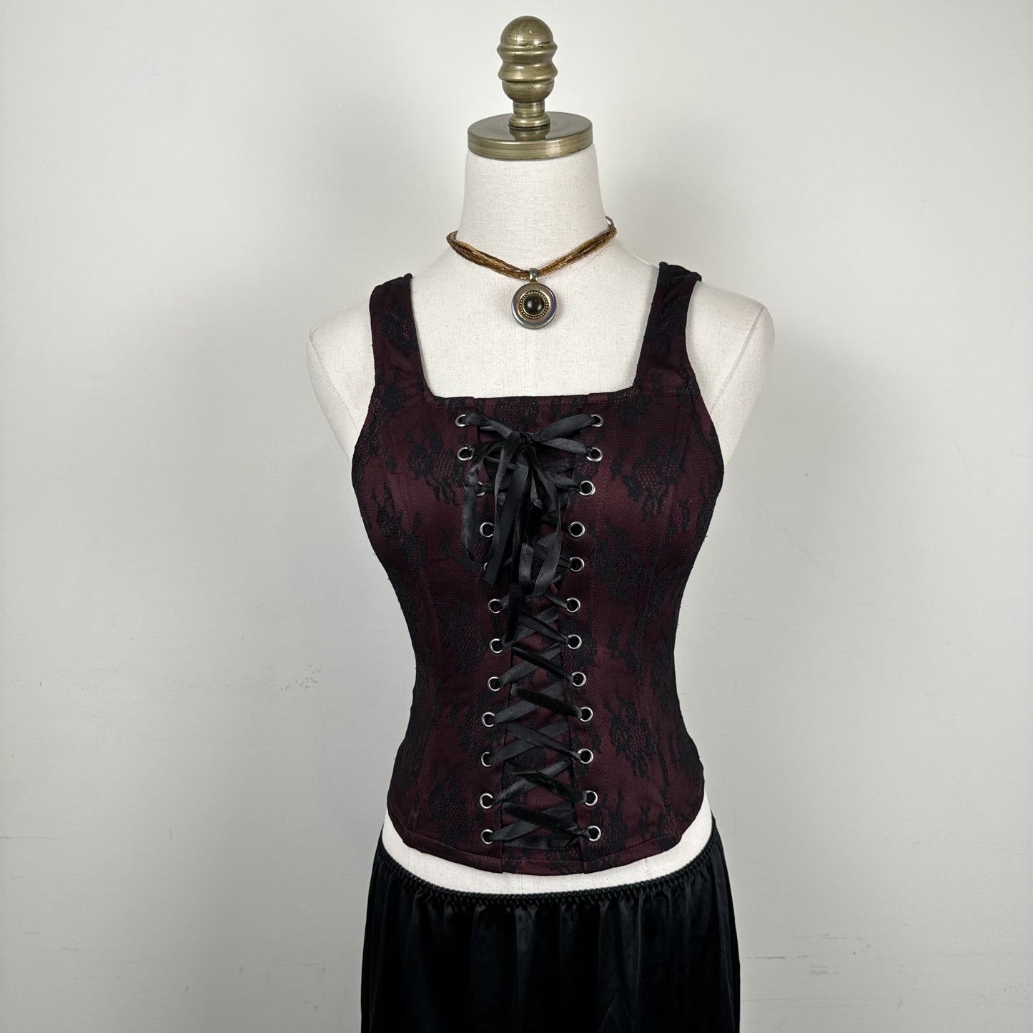 Whimsy  Lace Up Corset Top – view 3