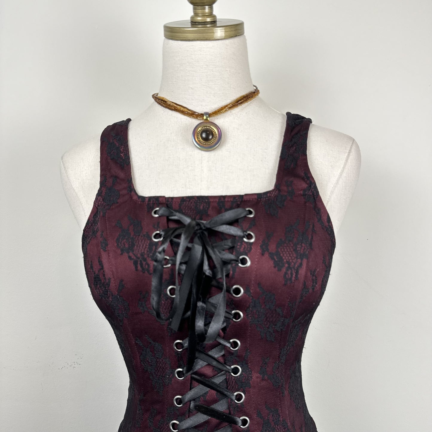 Whimsy  Lace Up Corset Top – view 8