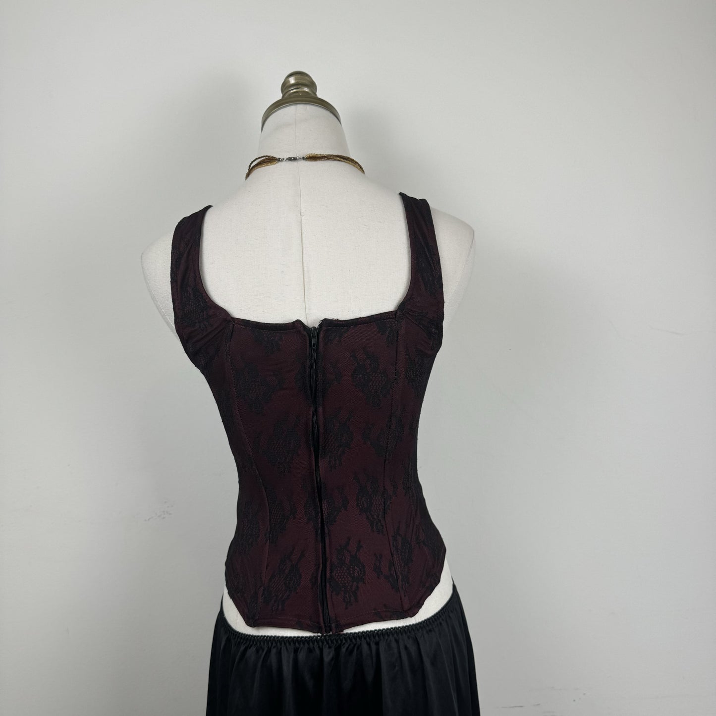Whimsy  Lace Up Corset Top – view 6