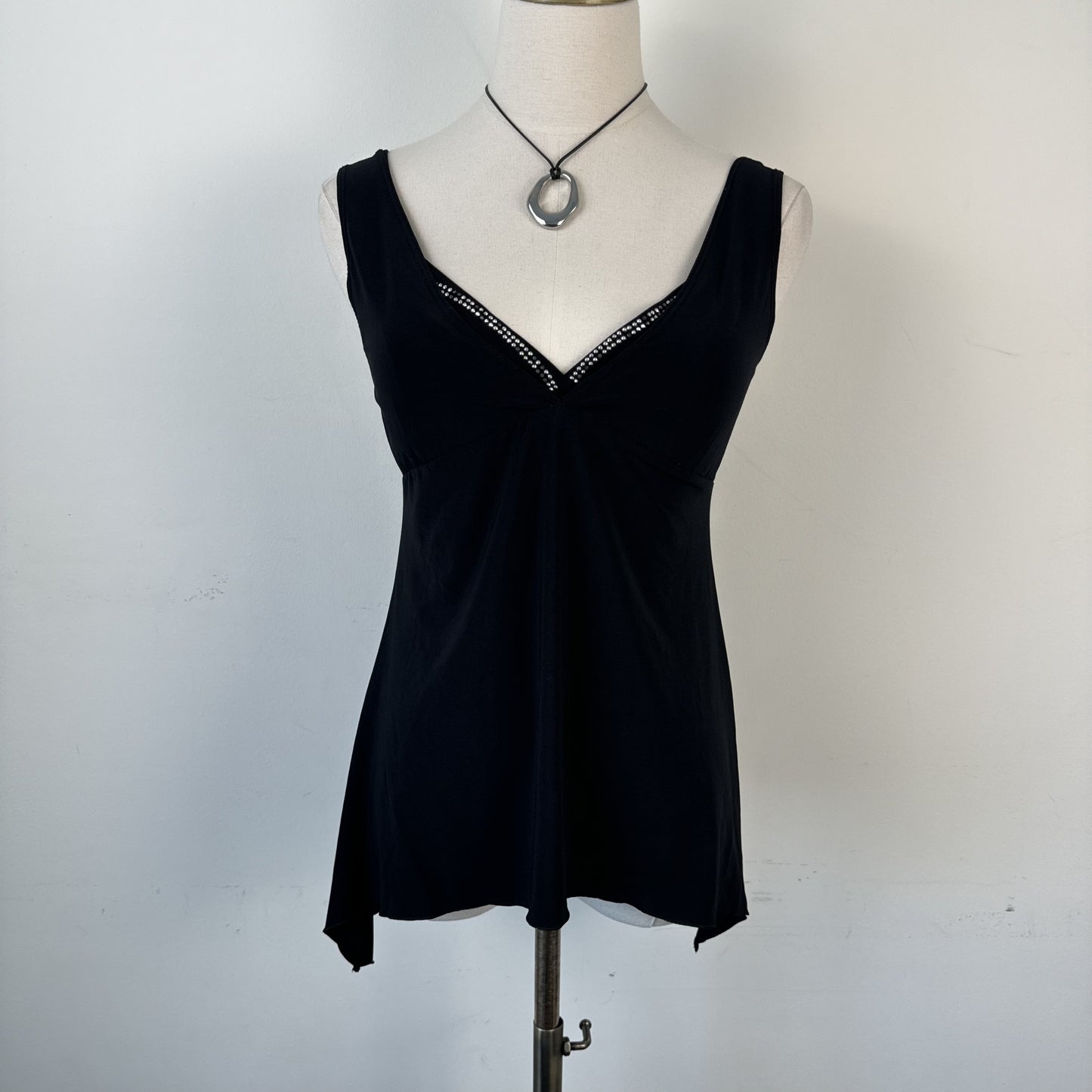 Vintage Black Pixie Babydoll Top – view 5