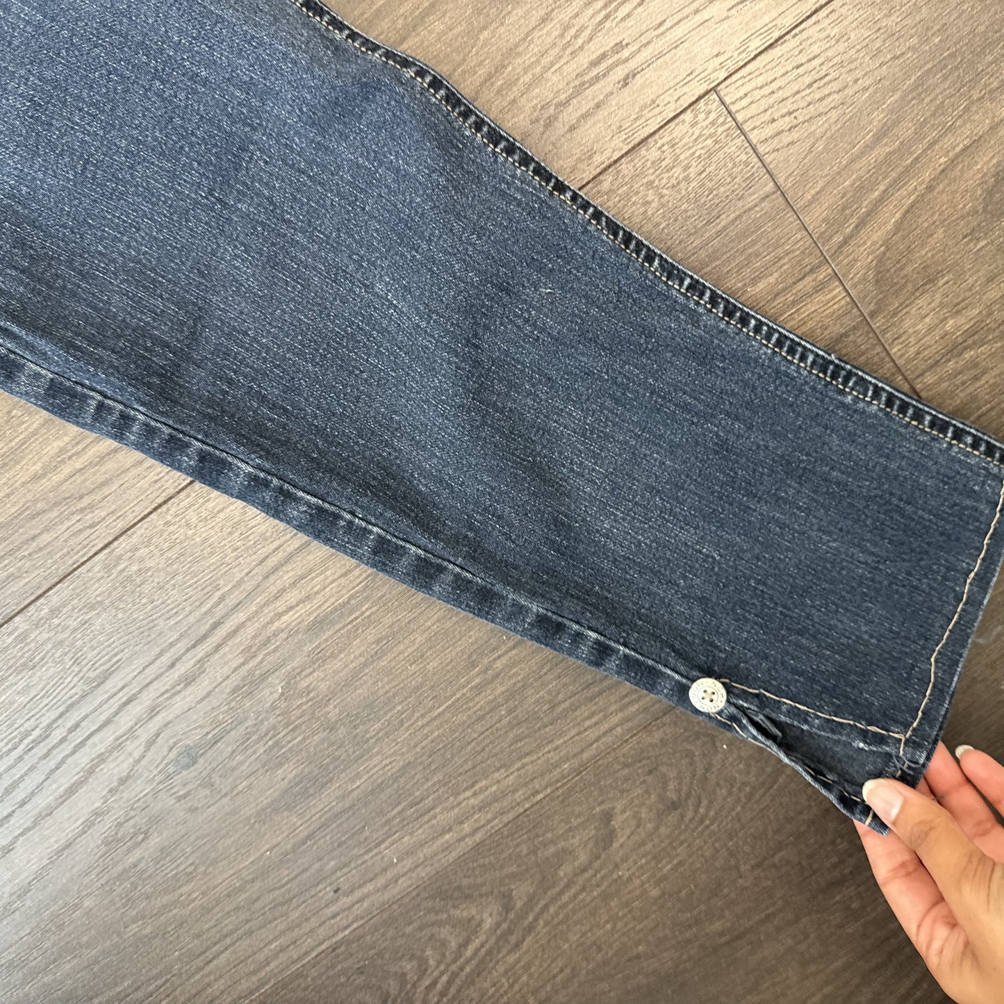 Y2K Von Dutch Low Rise Denim Capris – view 6